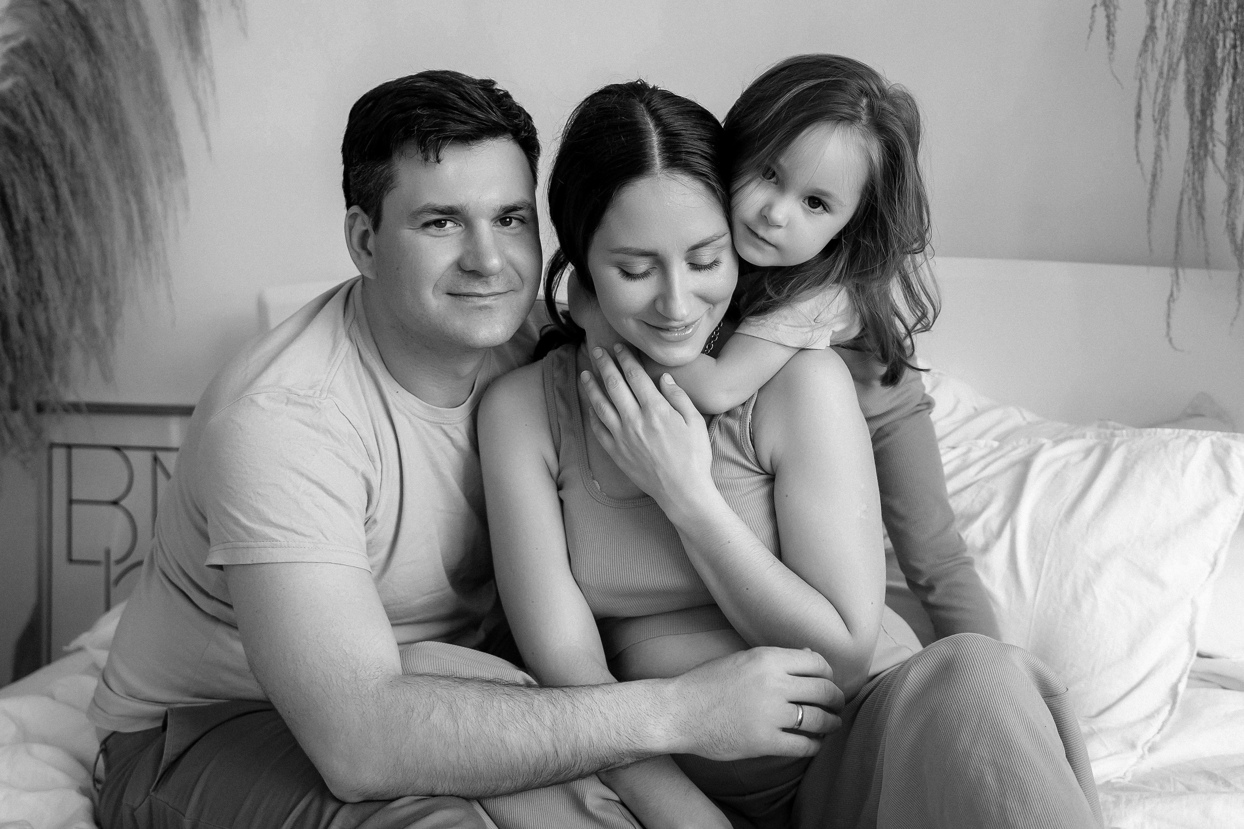 Андрей, Алёна и Анечка. Свадебный фотограф в Москве Яна Деньгина