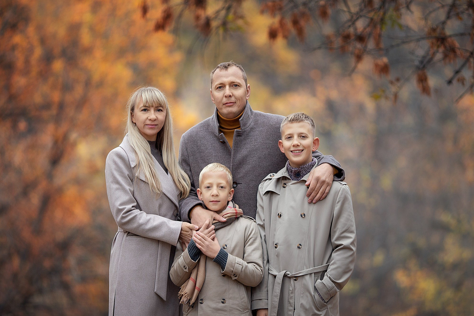 Яркая осень. Фотограф Александр Солнечный