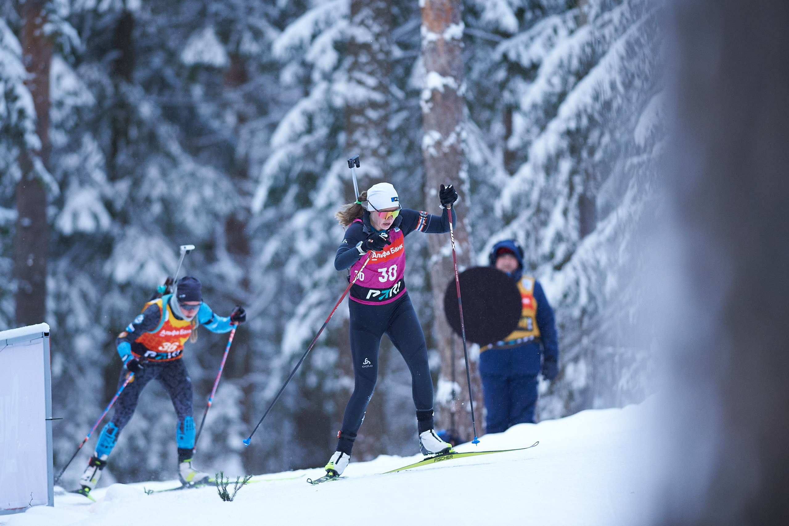 Ижевская Винтовка 55. Спринт. Женщины. Спортивный репортажный фотограф в Ижевске Сергей Мерзляков