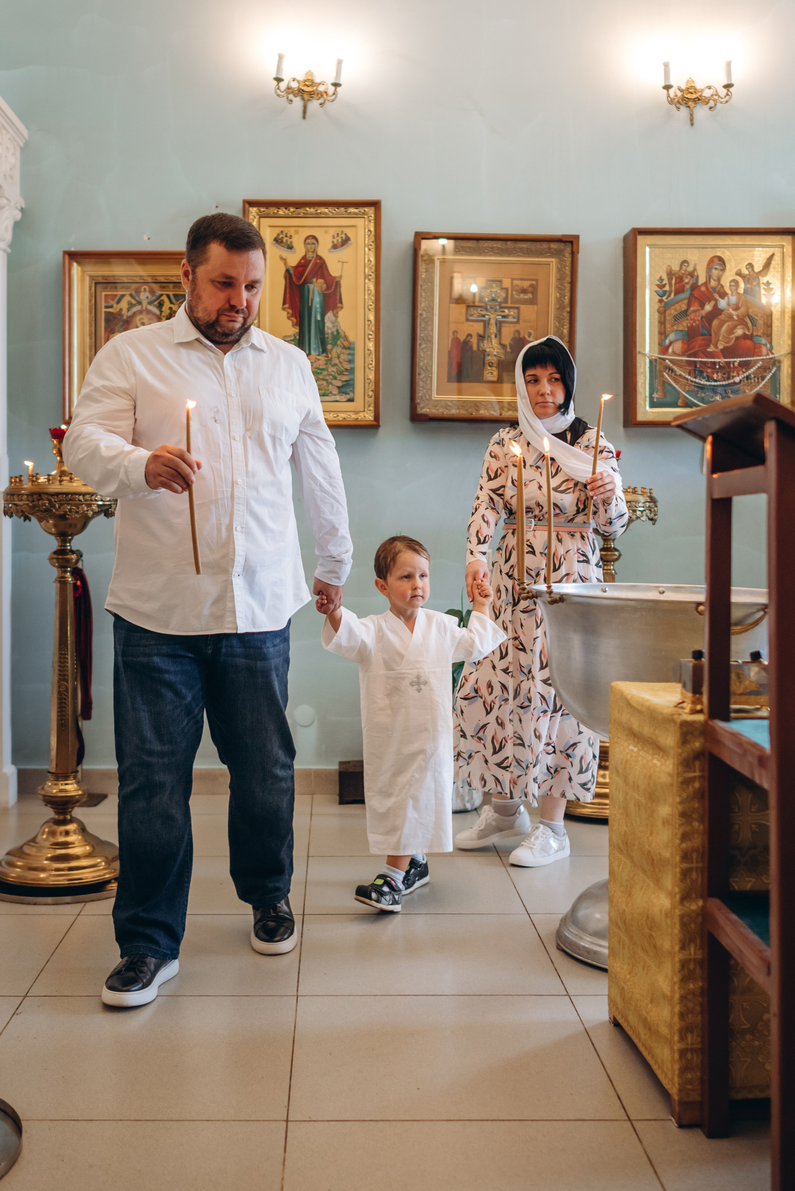 Крещение. Фотограф Кирилл Друлин