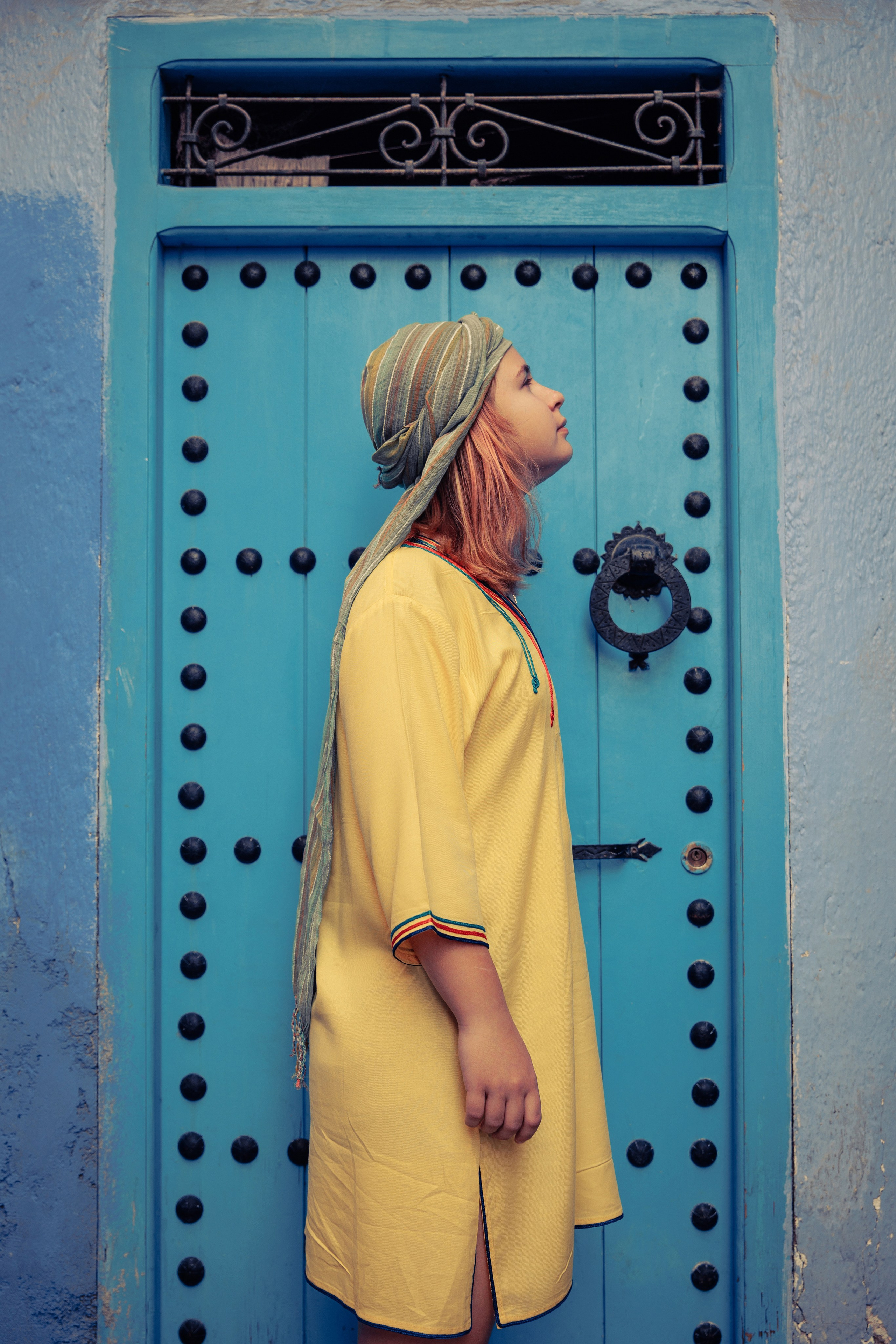 Фотосъемка. Синий город Шефшауэн. Марокко. Ева Демидова. Спортсмен по конкуру в Санкт-Петербуре