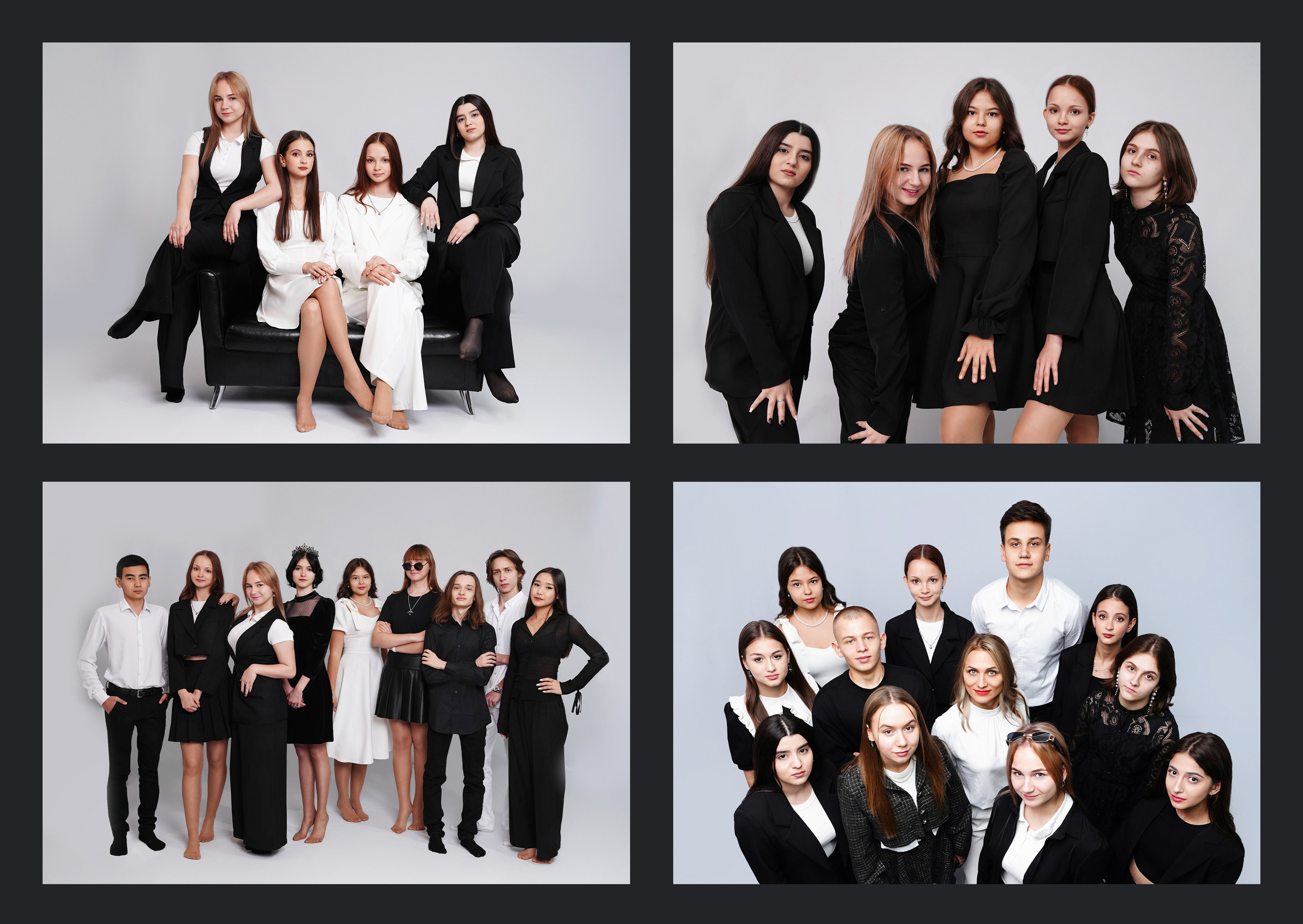 Черно-белый стиль. MEMENTO.Выпускные альбомы, школьные, юбилейные и другие книги. Ростов-на-Дону