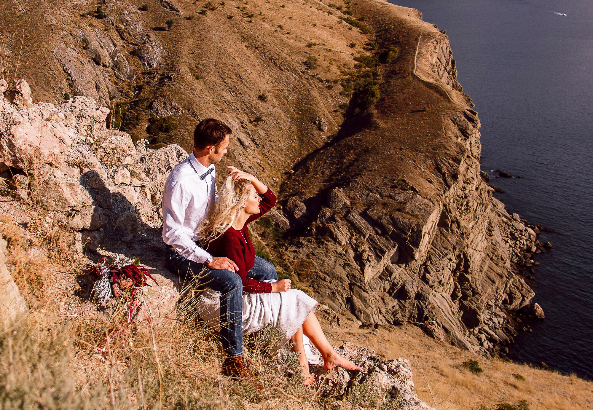 Love Story Анна и Владимир. Балаклава. Свадебный и семейный фотограф в Евпатории Зайцева Надежда