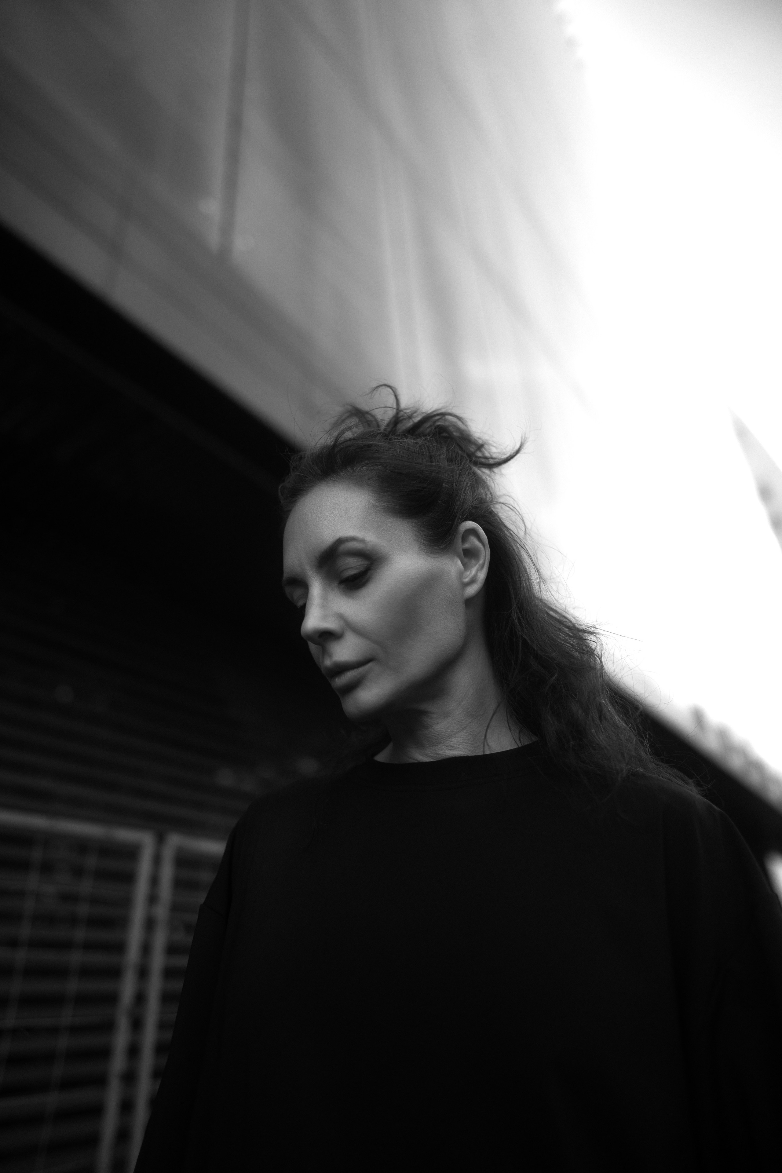 Уличная фотосессия с Настей Фаттаховой в центре Москвы