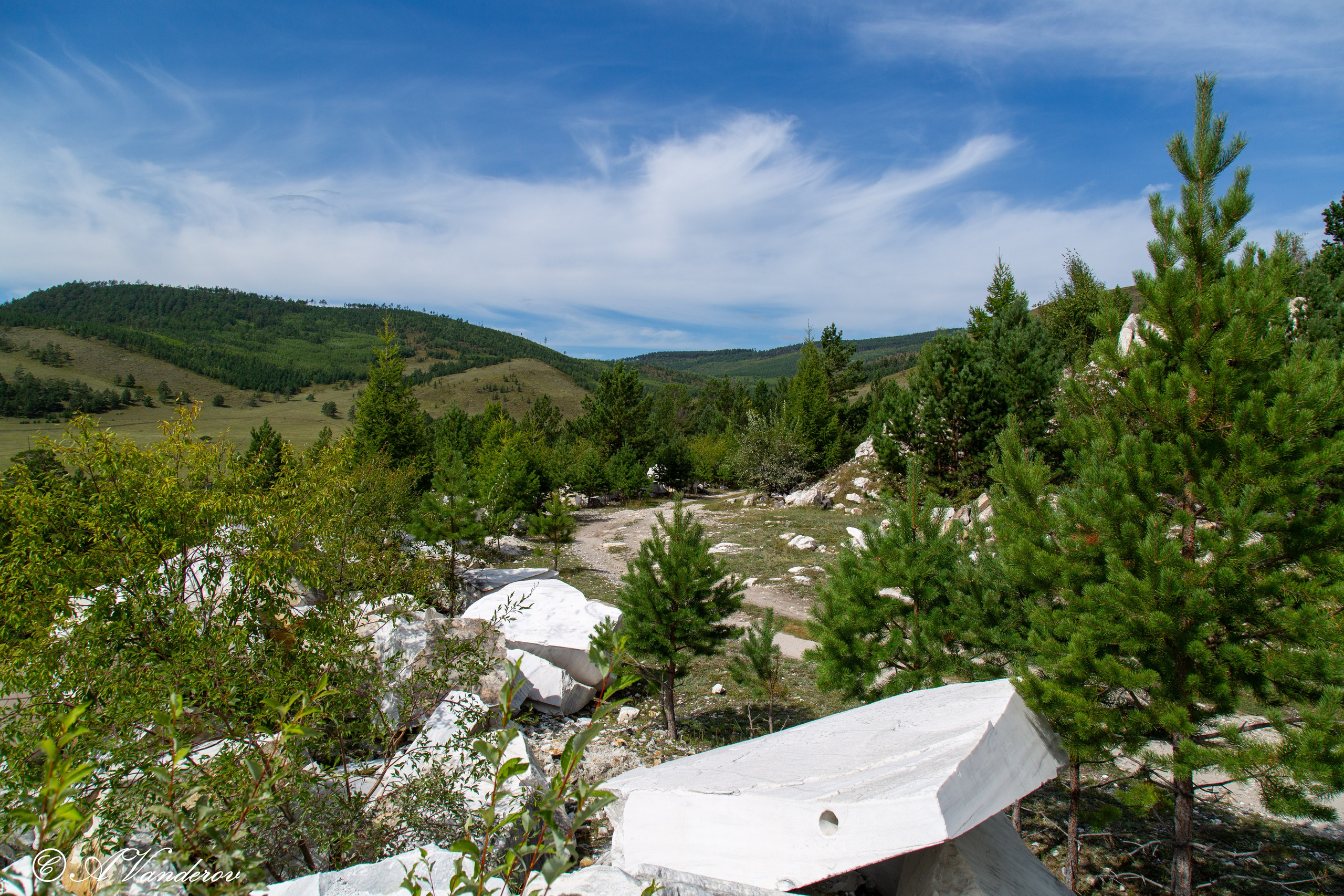 Мраморный карьер. Фотограф Омск | Александр Вандеров