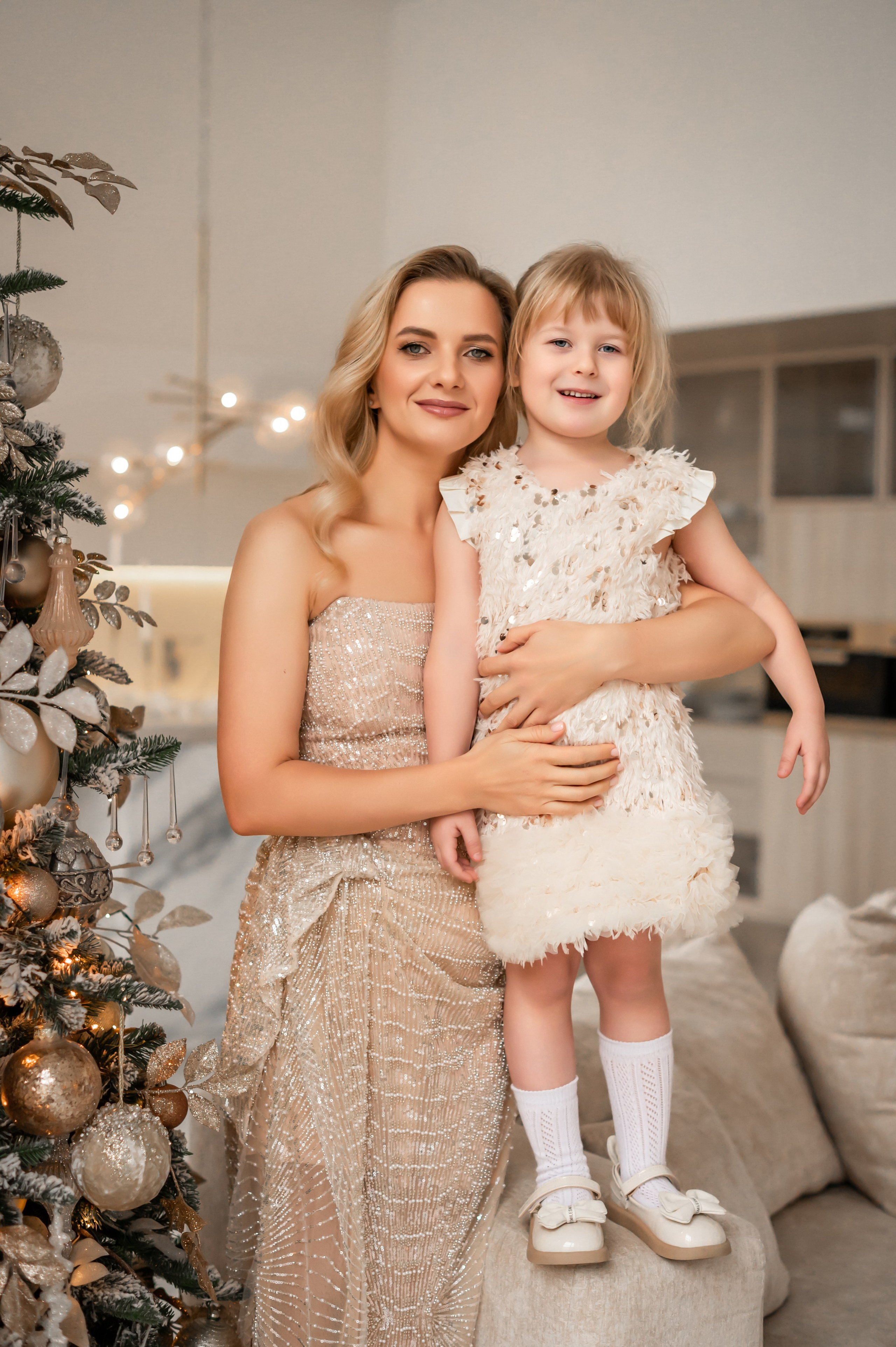 Семья Екатерины в студии Мимика