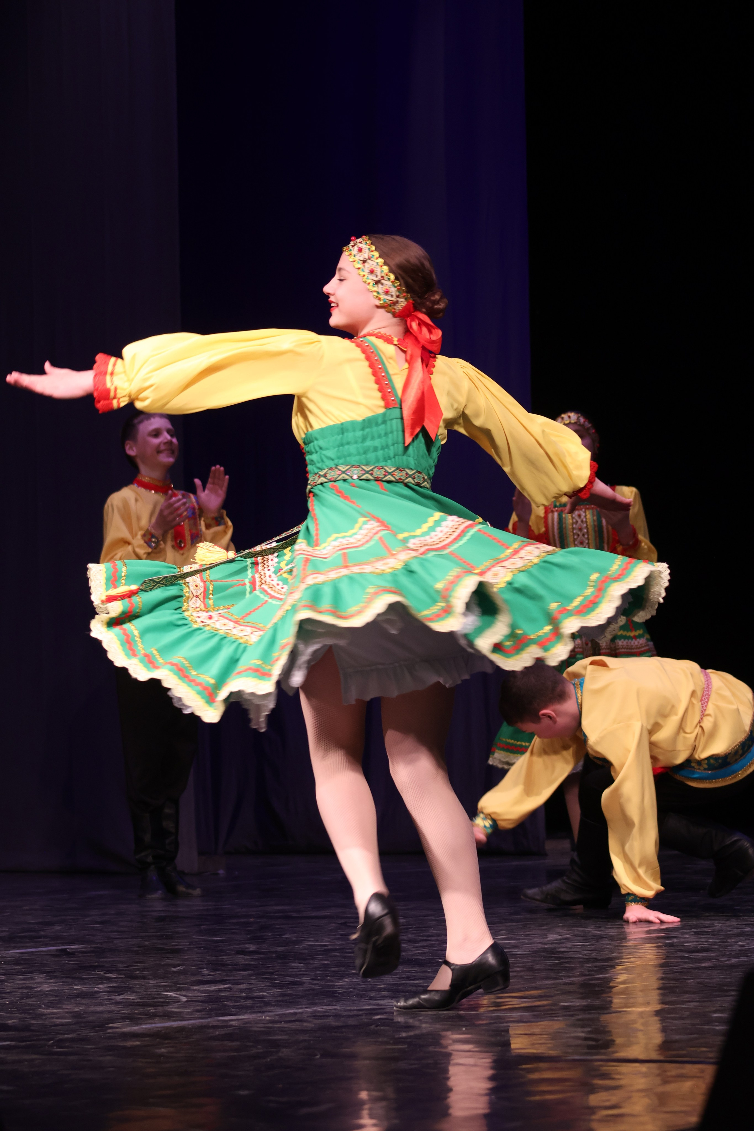 13 апреля, г. Томск. Золотое яблочко