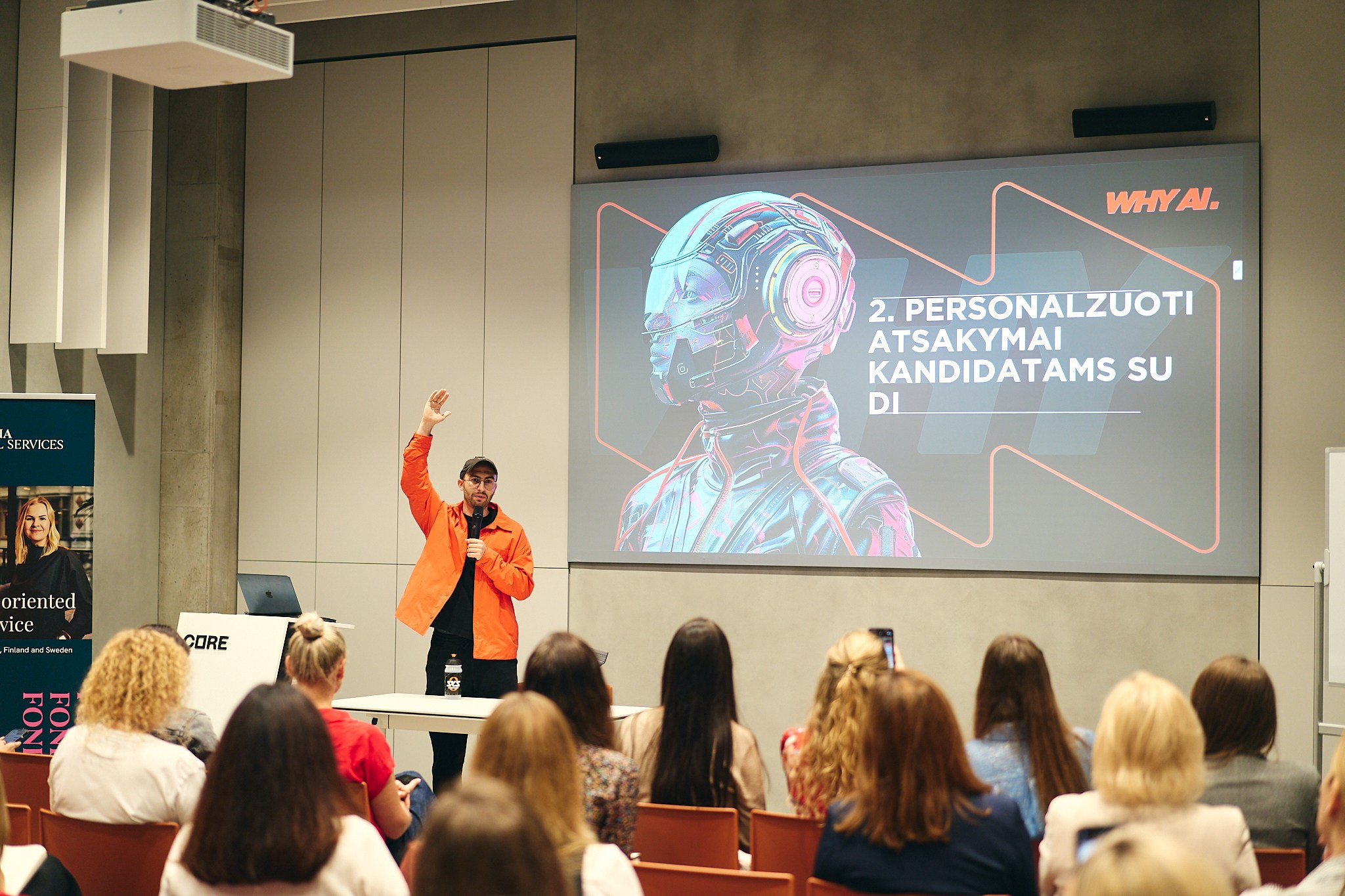 AI workshop for HR Hint. Photographer in Vilnius