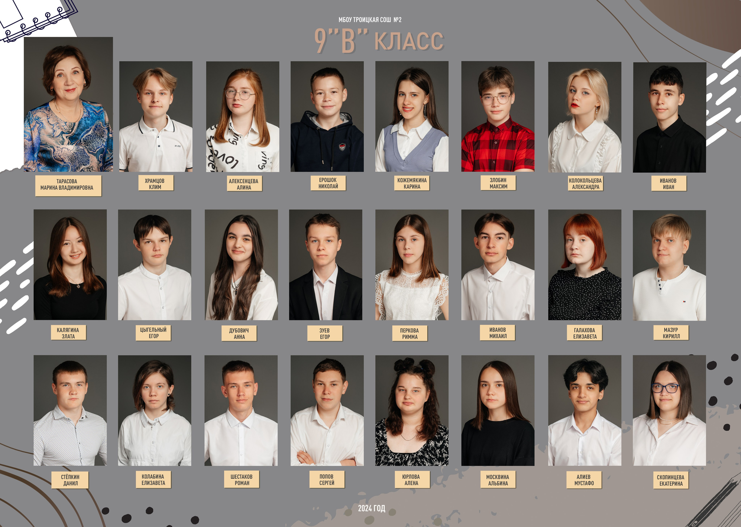 Виньетки групповые. Свадебный, семейный и школьный фотограф в Бийске Ксения Мамаева