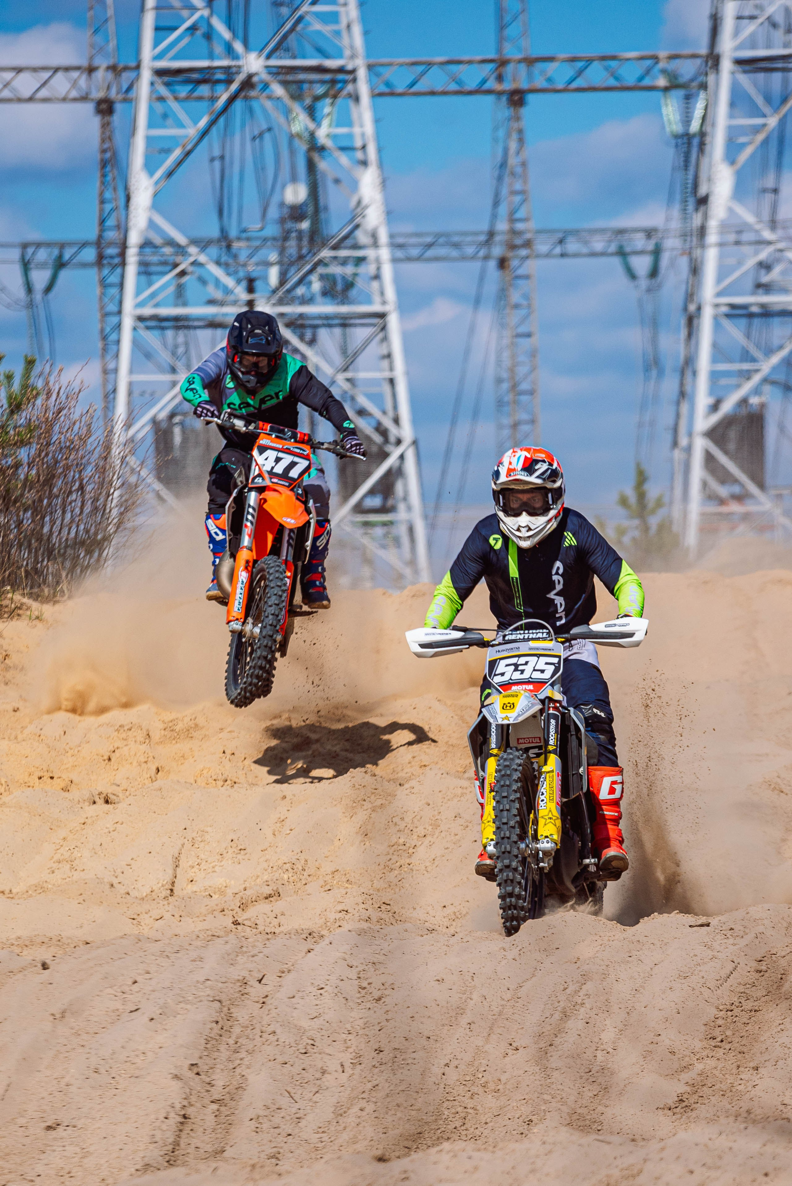 Мотокросс. Тренировка. Мотофотограф в Нижнем Новгороде Динара Зуйкова