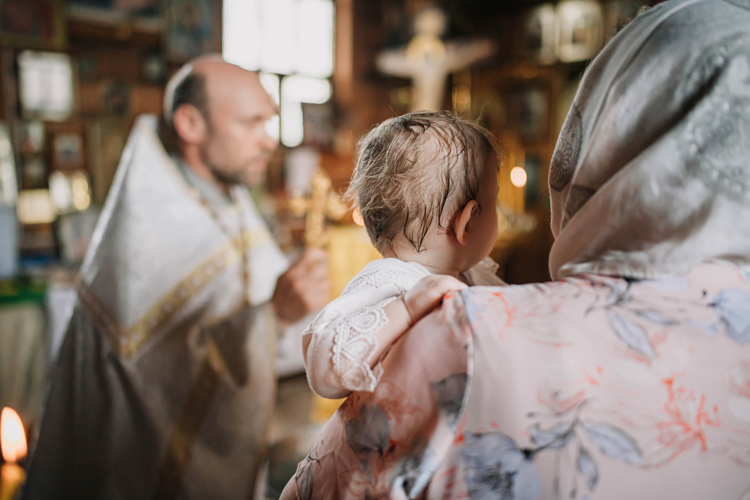 Крещение Мирославы. Фотограф Дарья Маташкова