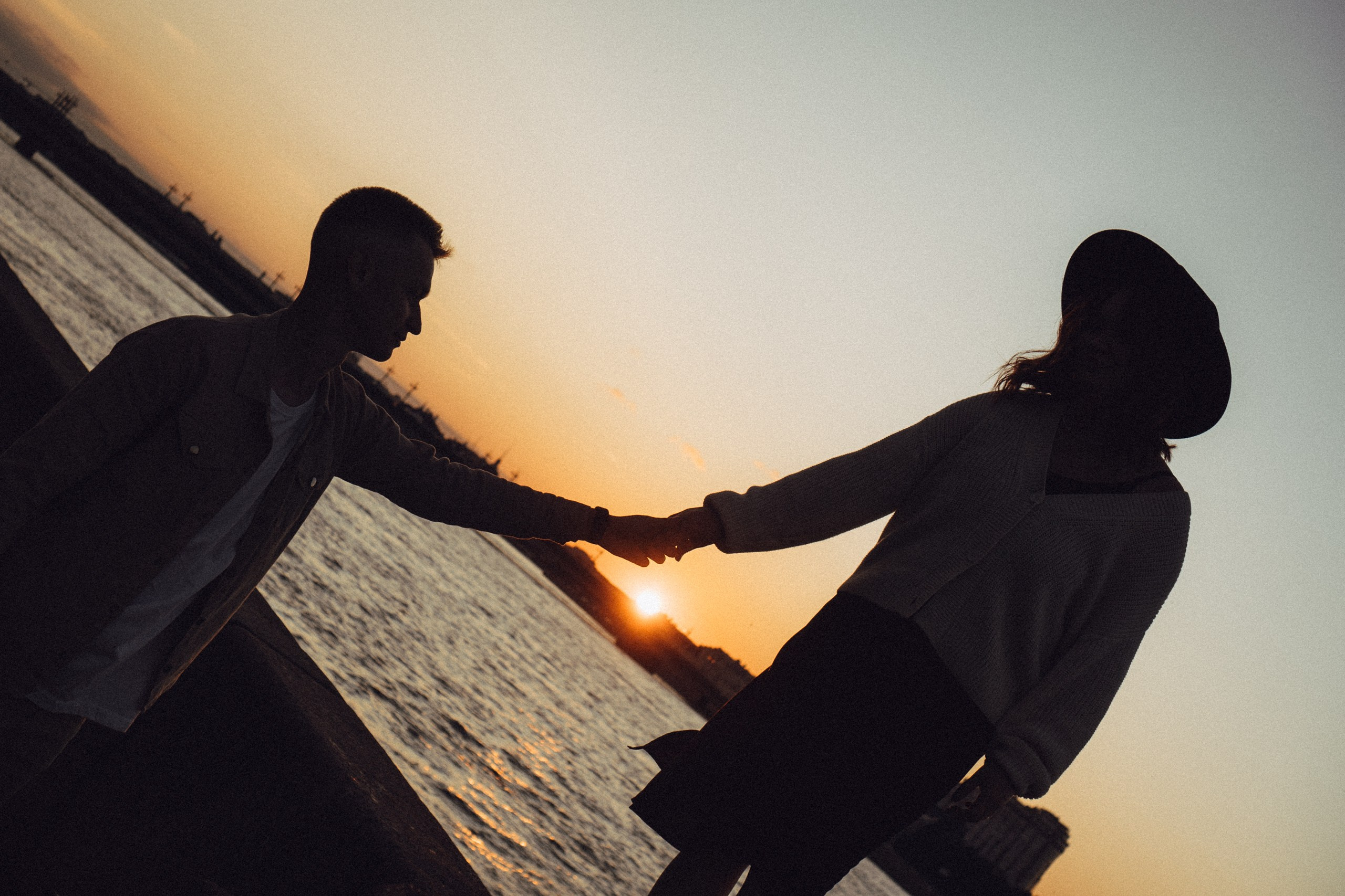 Любовная прогулка на закате. Профессиональный фотограф, Санкт-Петербург — Виктория Богомолова