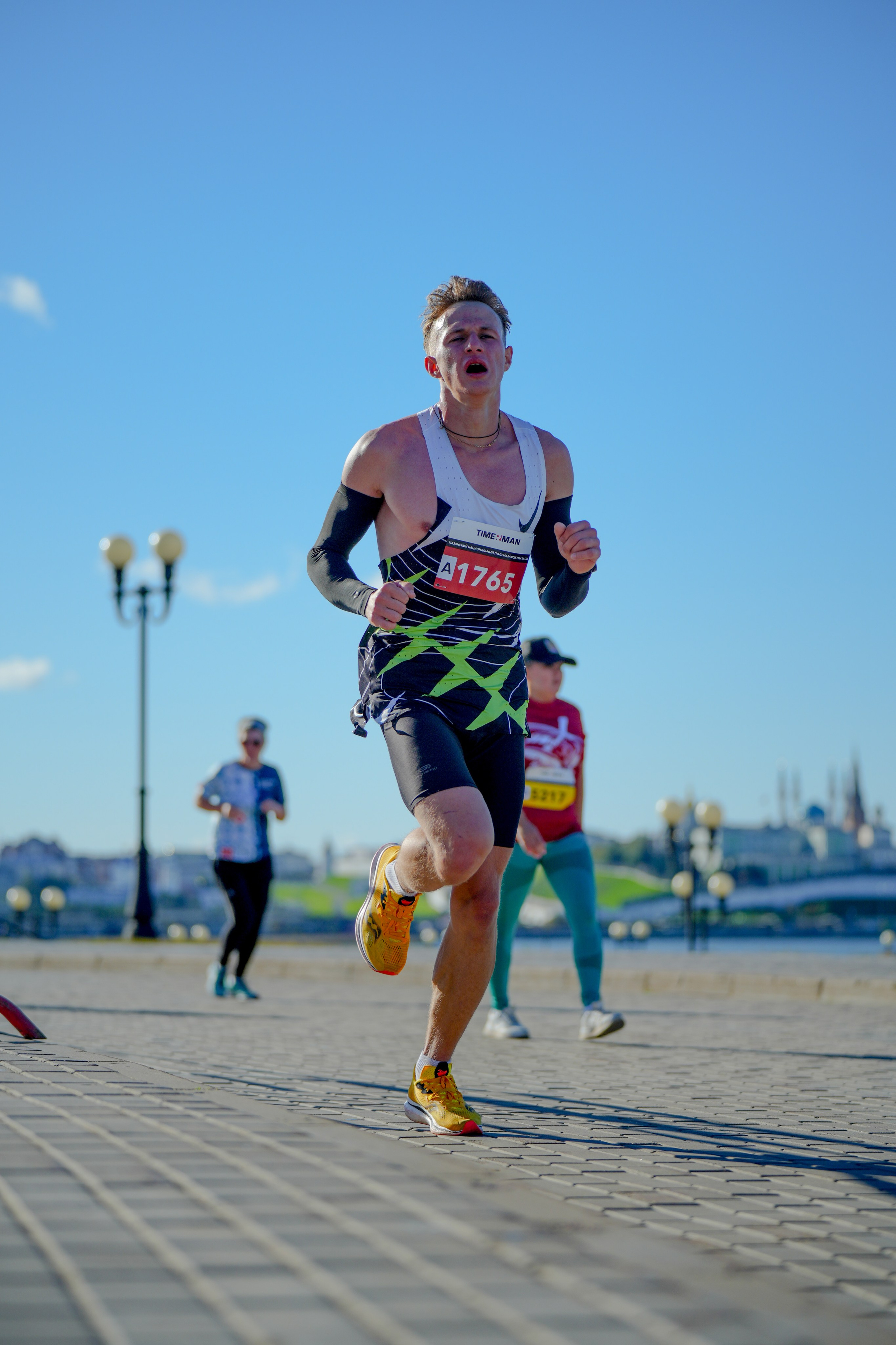 Спортивный репортаж Казанский полумарафон. Фотоким
