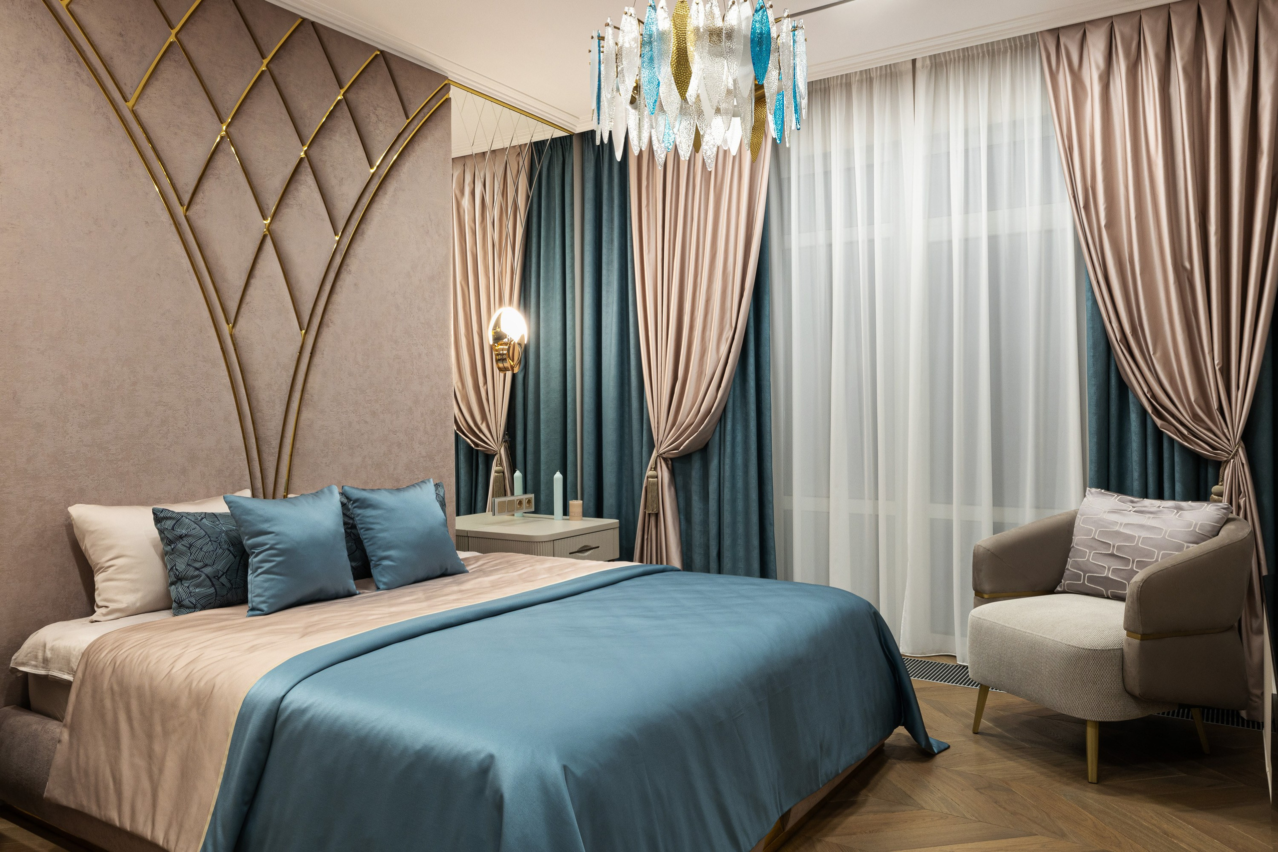 Интерьер частного дома, дизайнер Евгения Тисленко