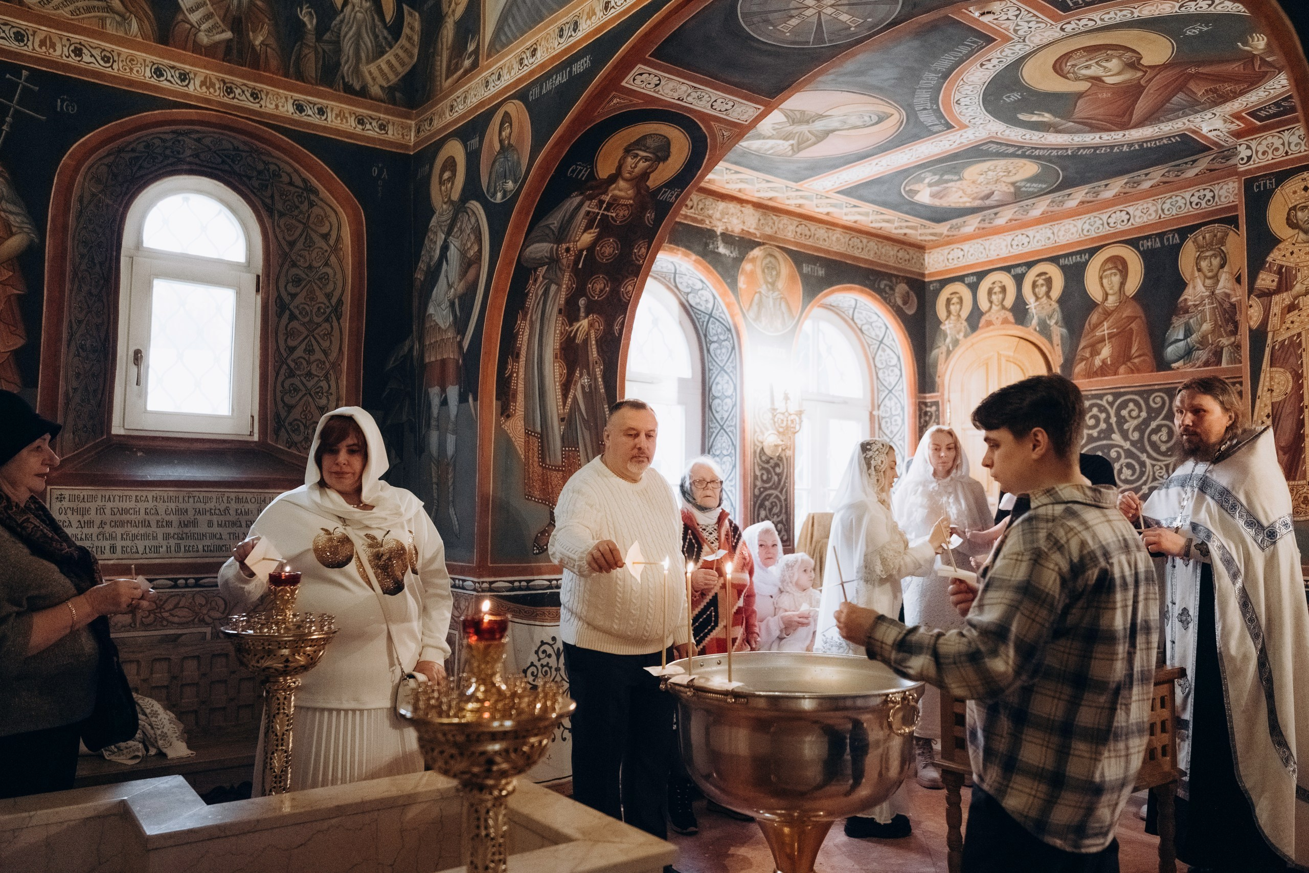 Крещение Храм во Внуково. Фотограф Светлана Мерзлякова