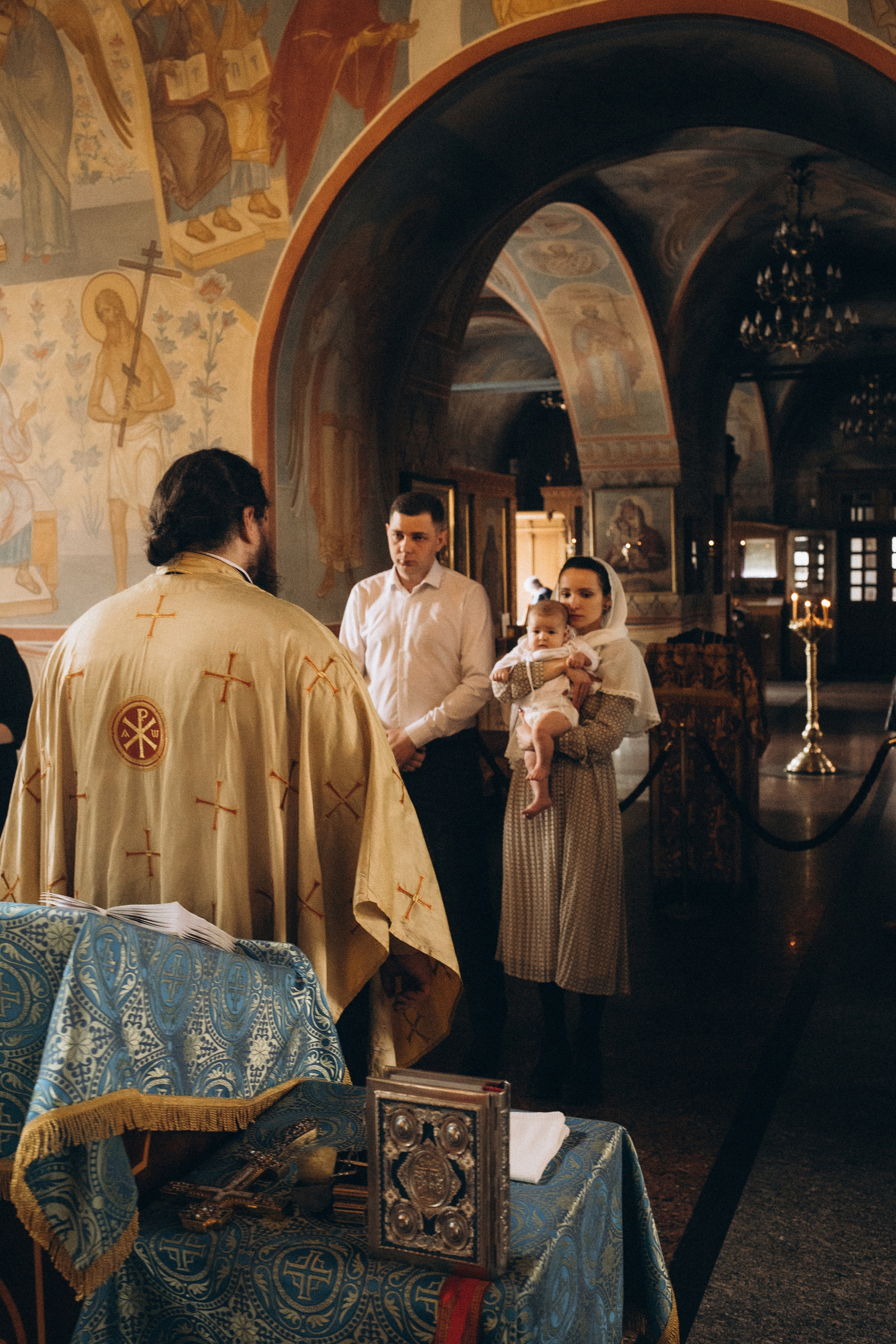 Крещение Амелии. Семейный и детский фотограф Юлия Шох