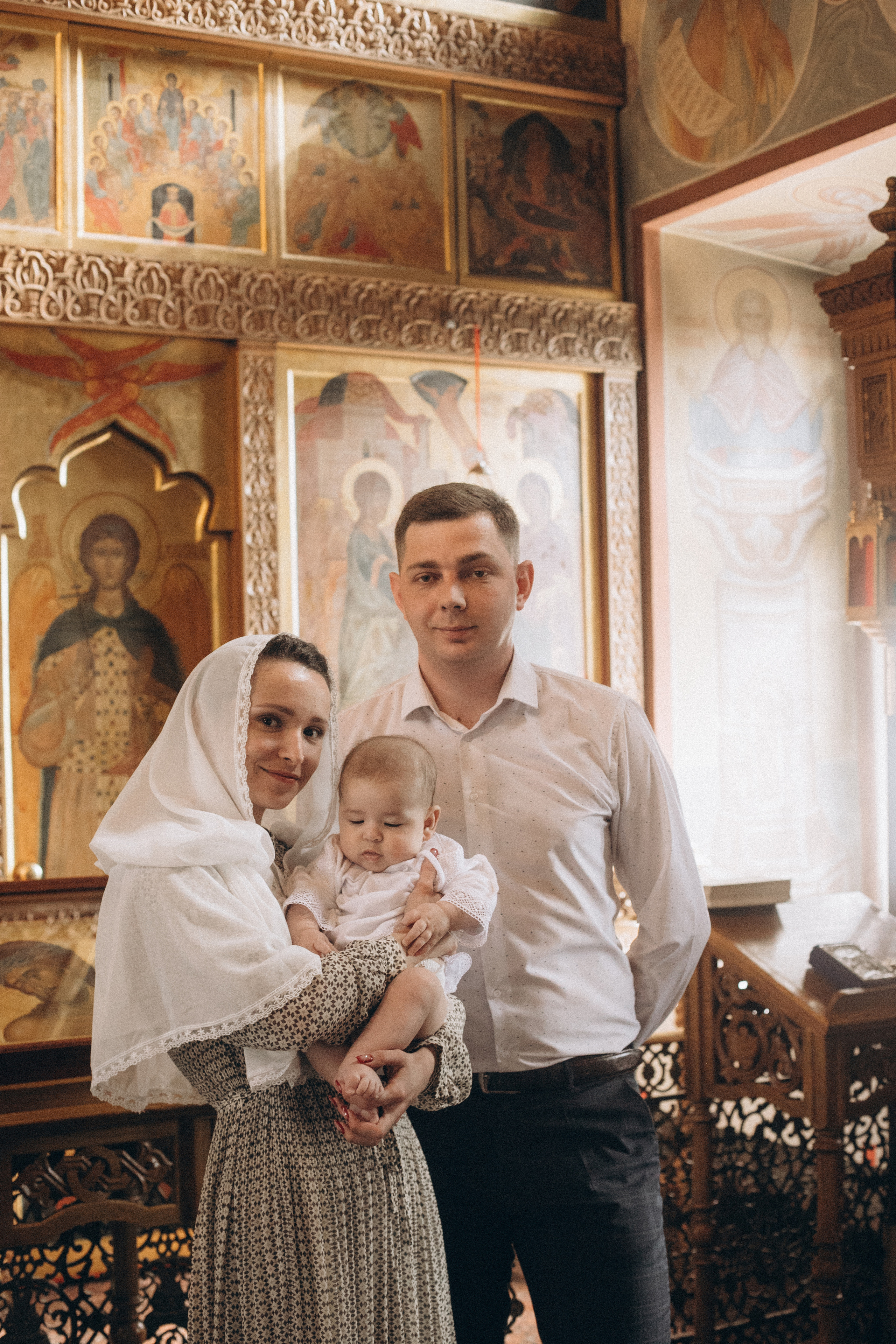 Крещение Амелии. Семейный и детский фотограф Юлия Шох