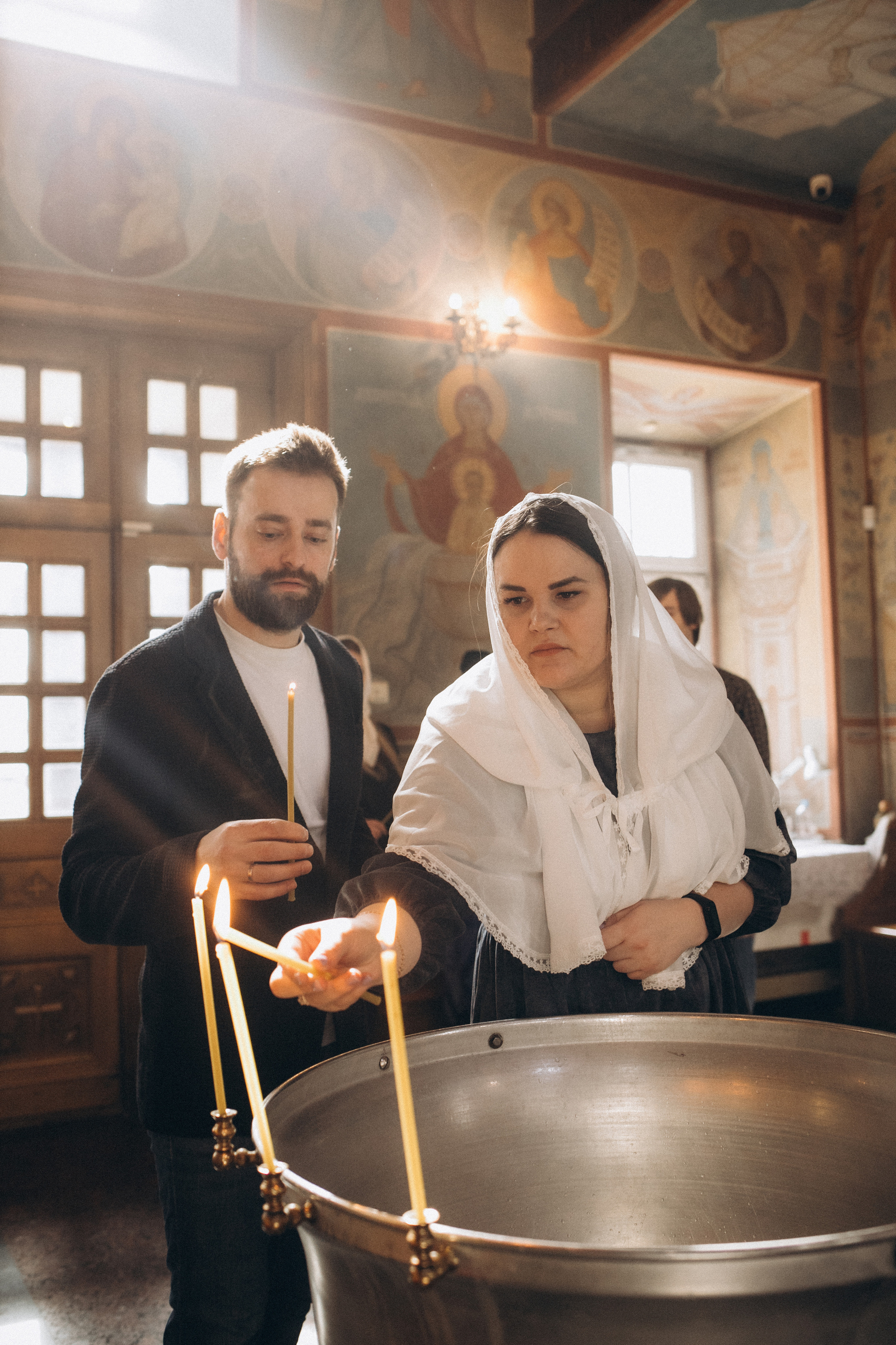 Крещение Амелии. Семейный и детский фотограф Юлия Шох