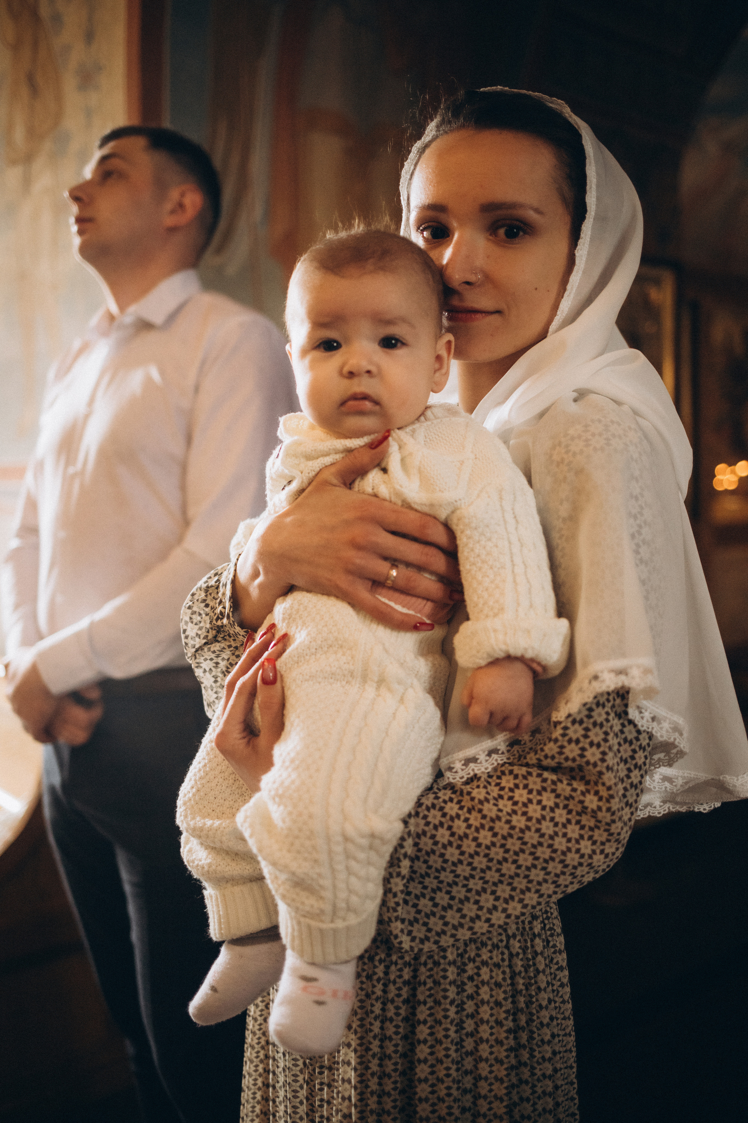 Крещение Амелии. Семейный и детский фотограф Юлия Шох