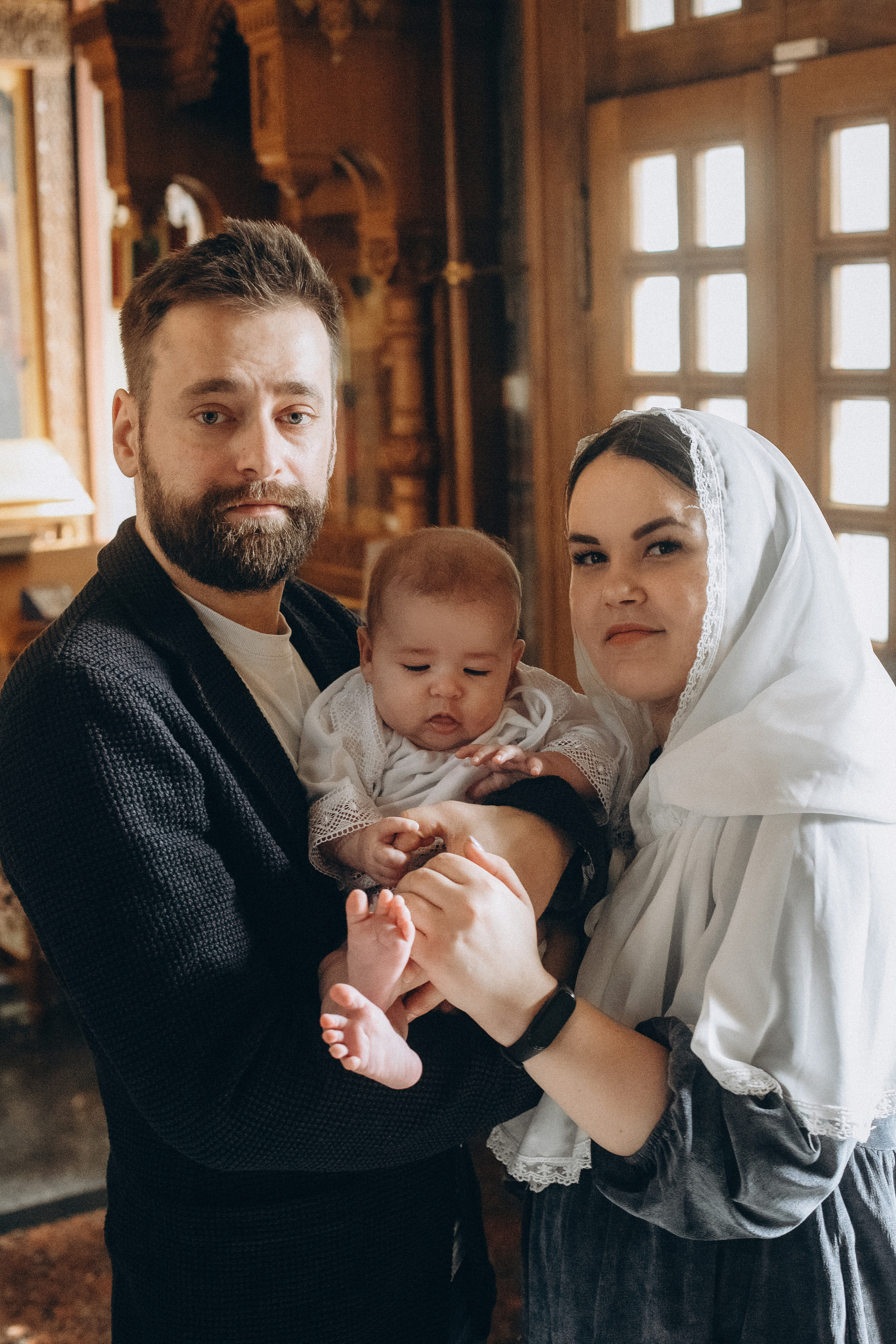 Крещение Амелии. Семейный и детский фотограф Юлия Шох