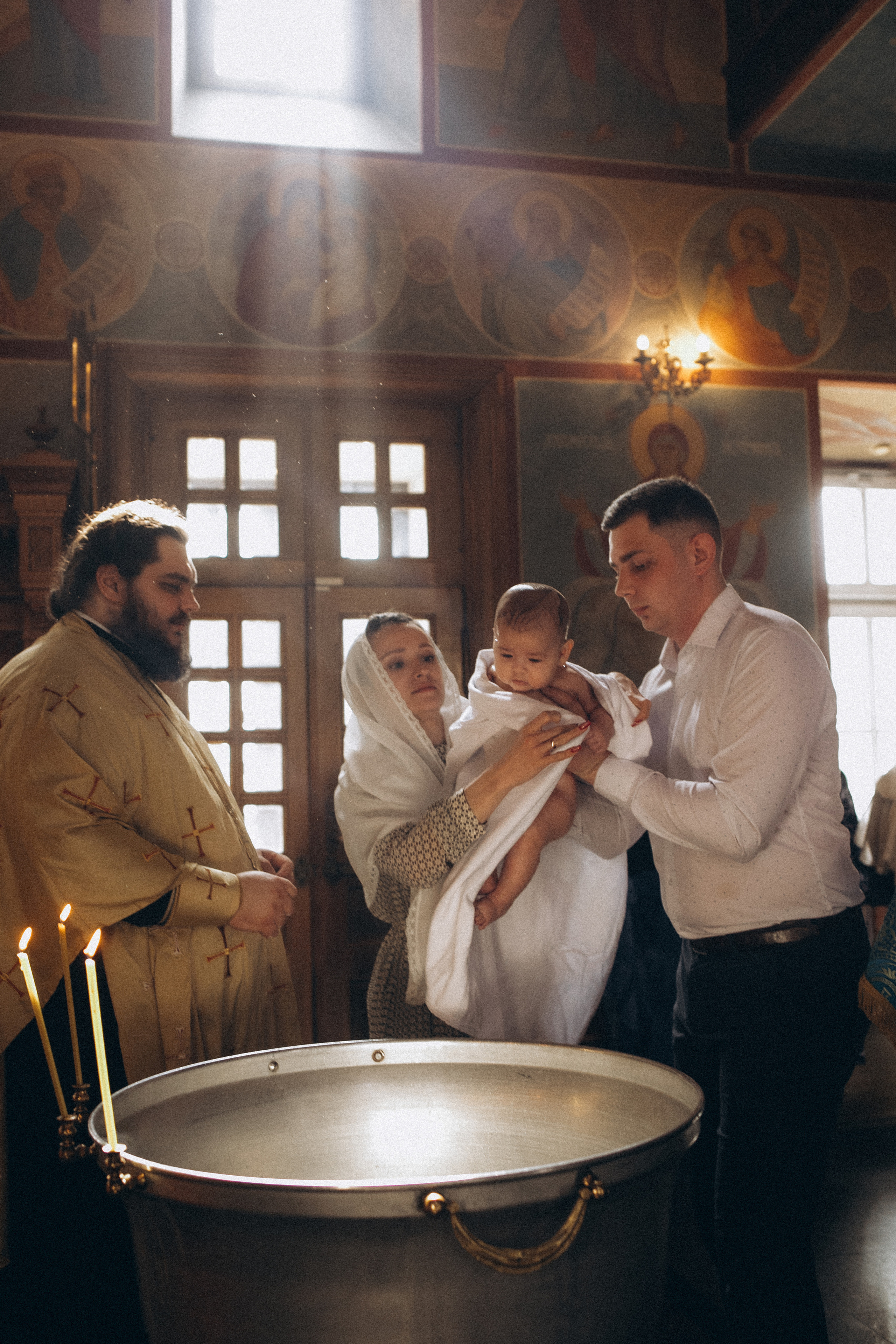 Крещение Амелии. Семейный и детский фотограф Юлия Шох