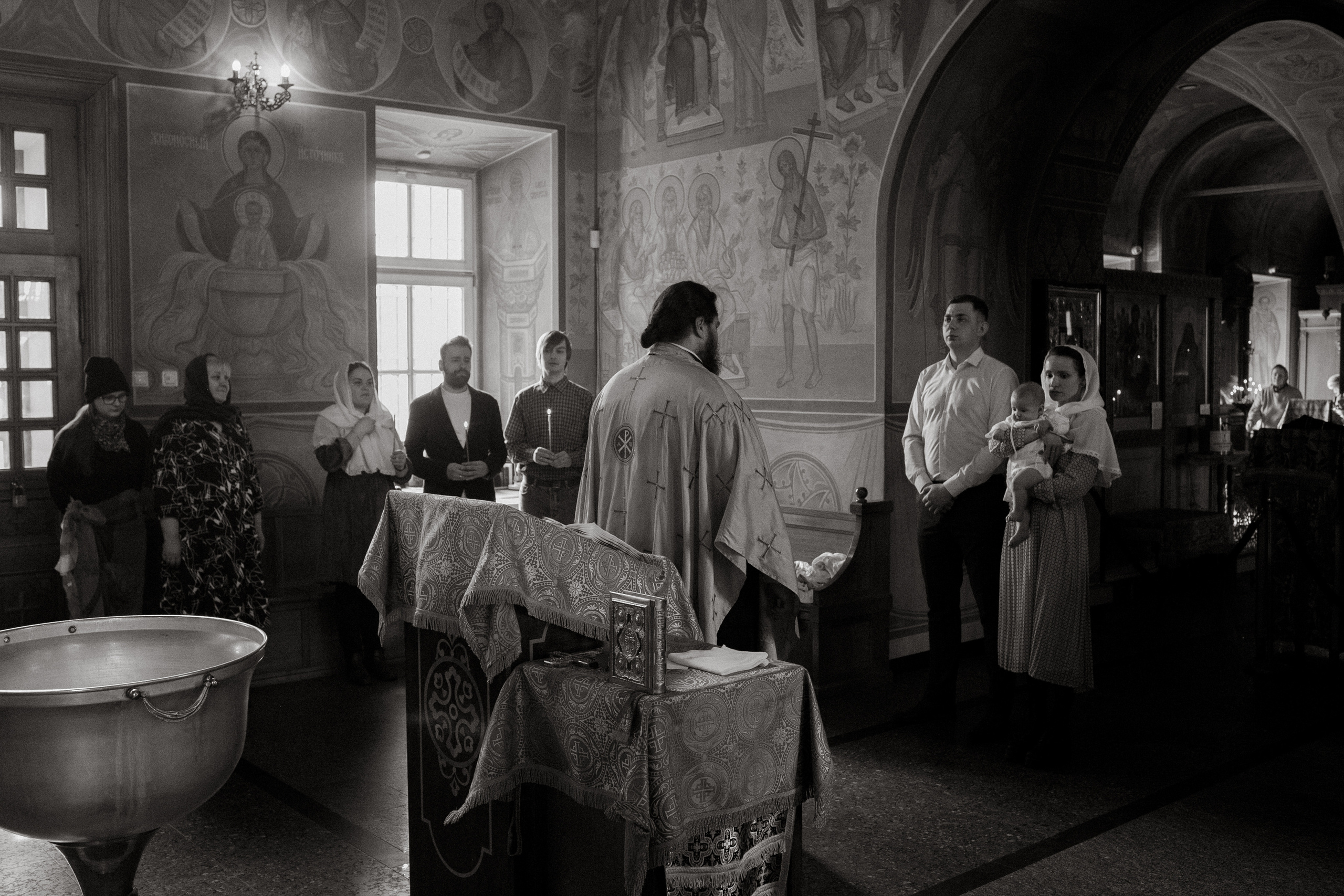 Крещение Амелии. Семейный и детский фотограф Юлия Шох