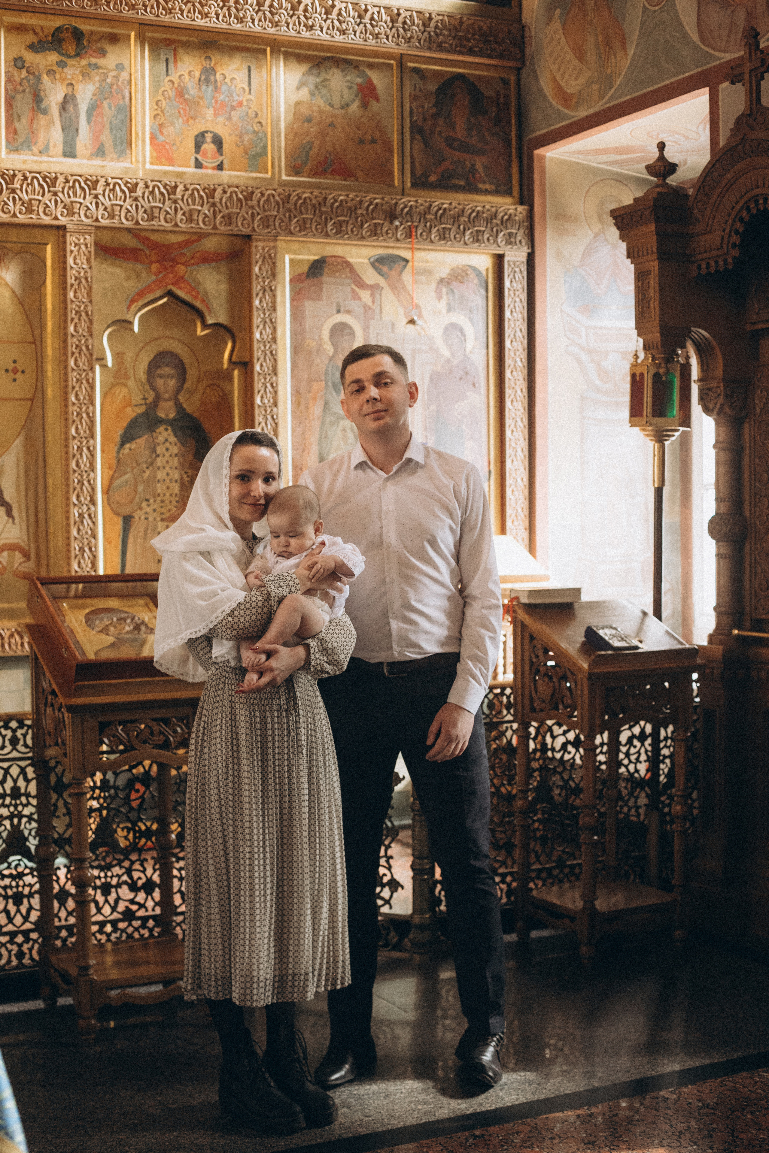 Крещение Амелии. Семейный и детский фотограф Юлия Шох