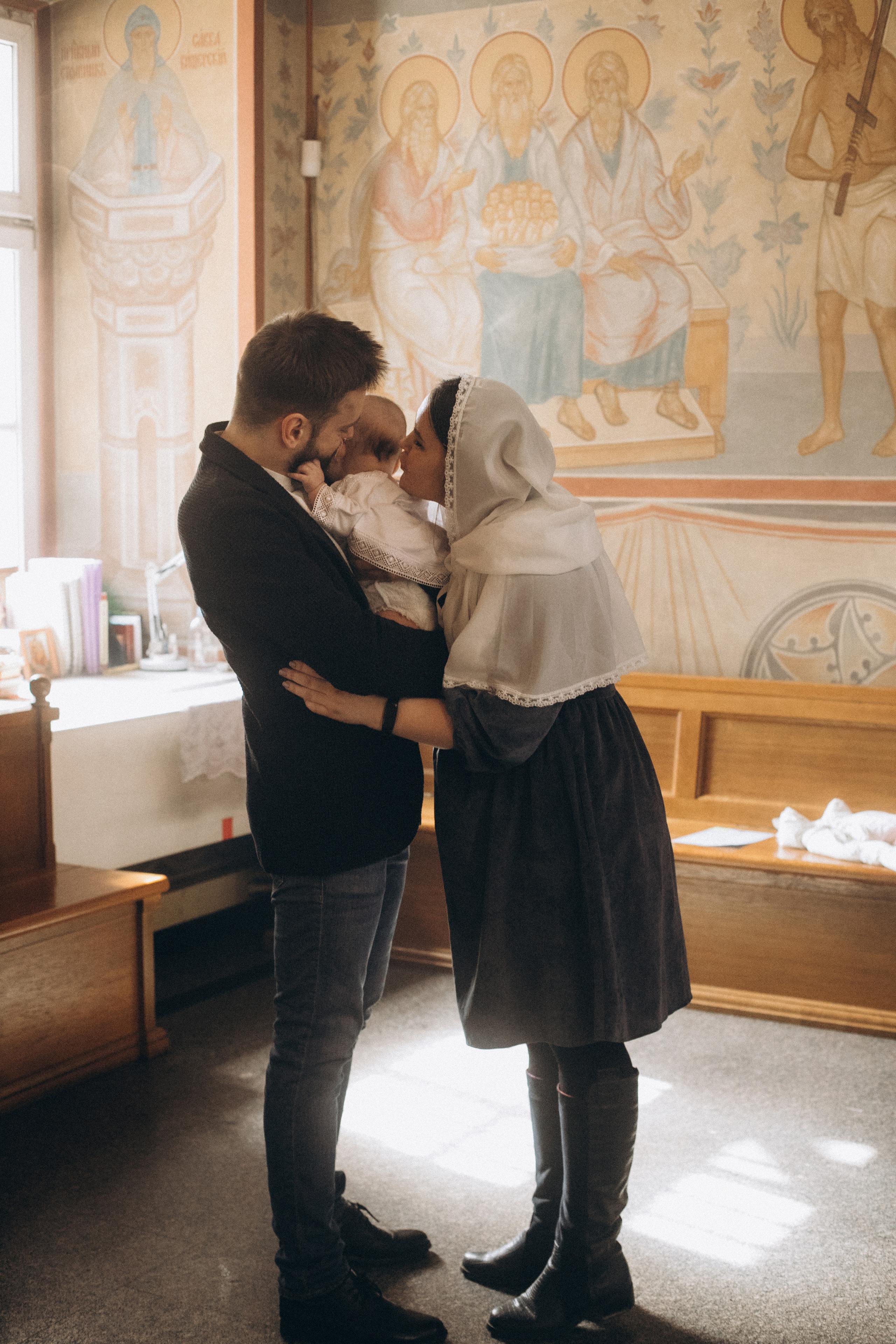 Крещение Амелии. Семейный и детский фотограф Юлия Шох