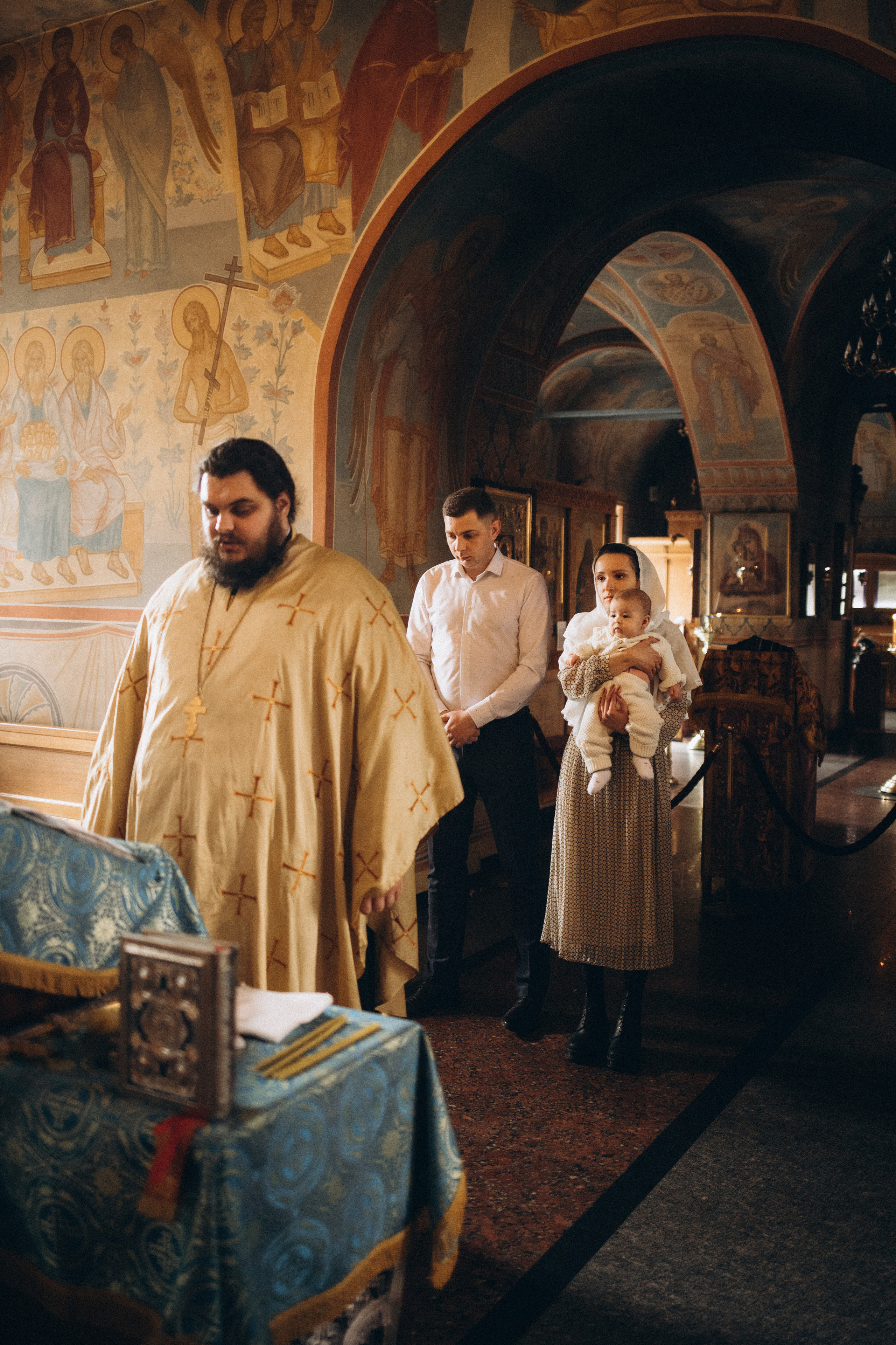 Крещение Амелии. Семейный и детский фотограф Юлия Шох