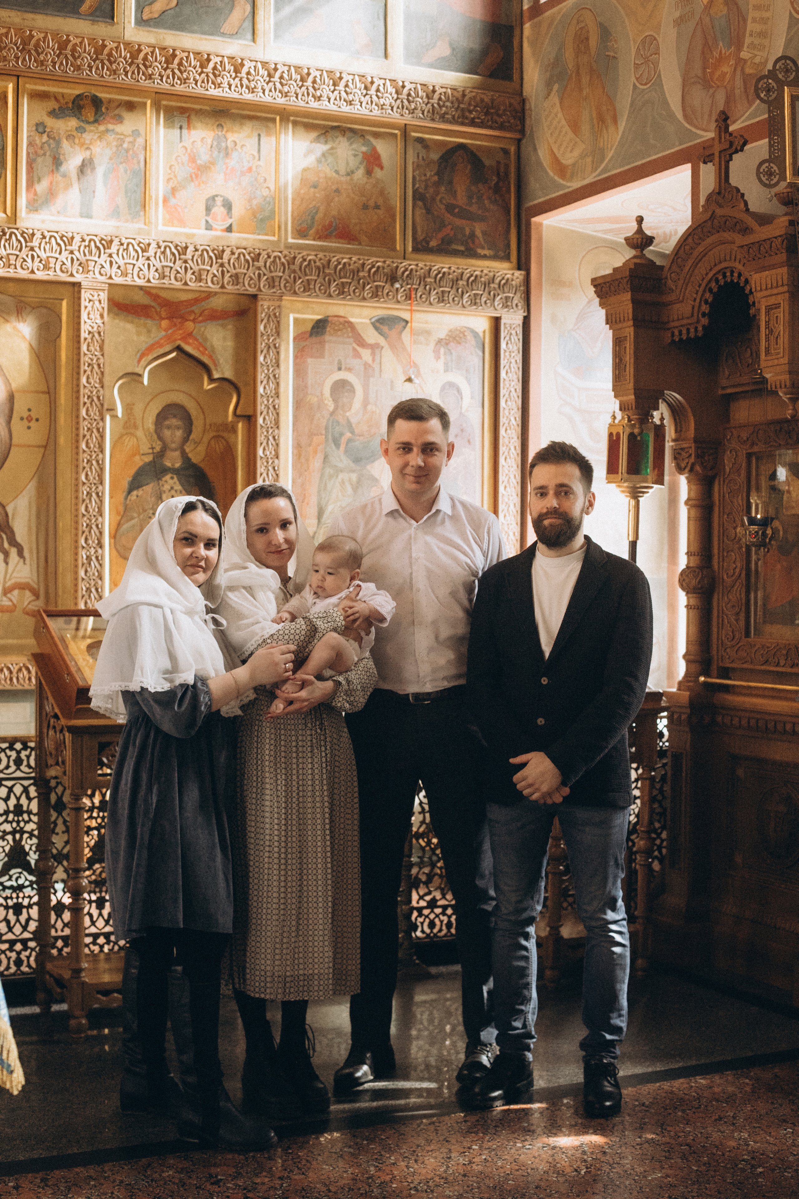 Крещение Амелии. Семейный и детский фотограф Юлия Шох