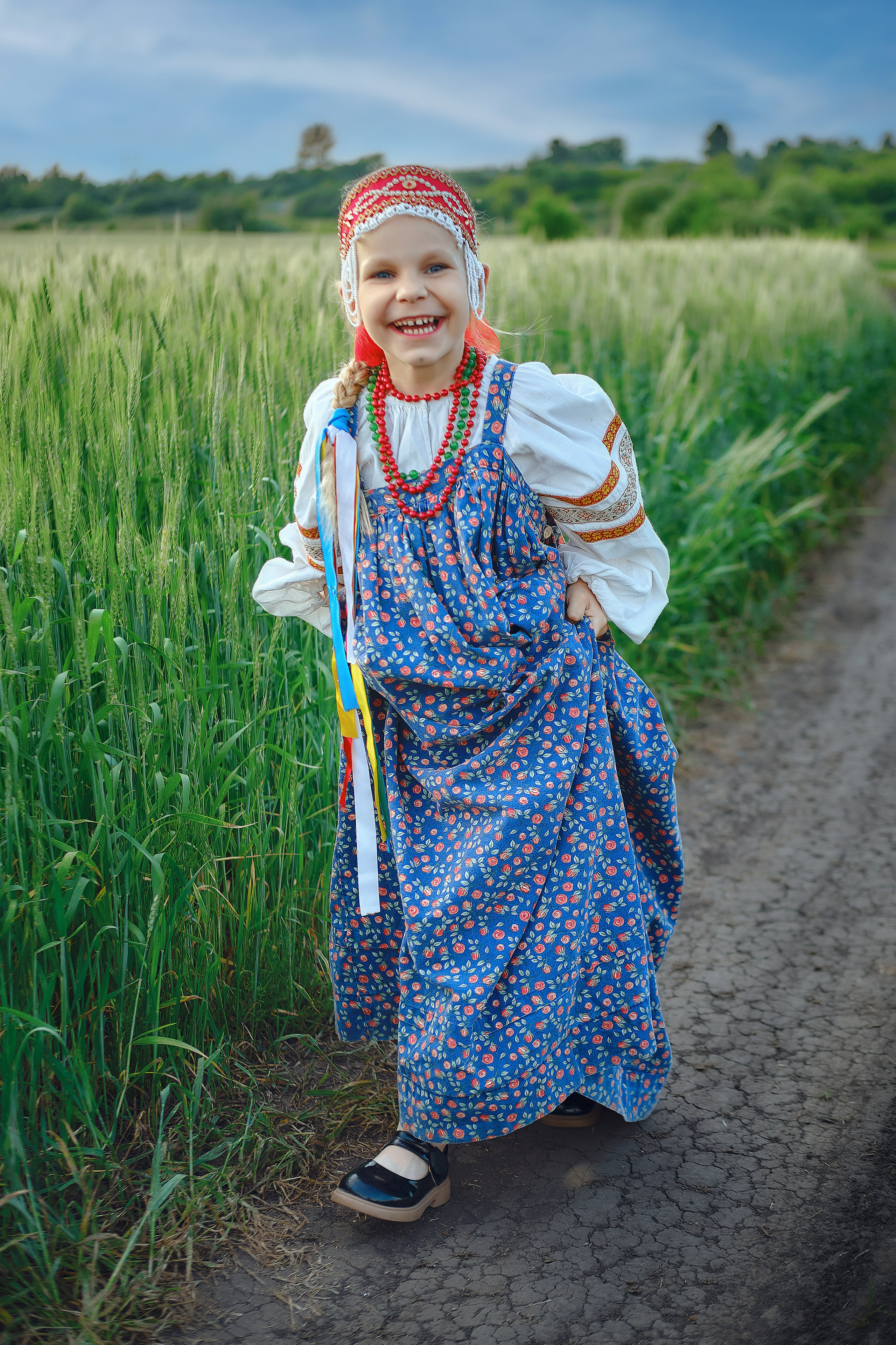 Народный костюм. Семейный и женский фотограф в Новомосковске и Узловой Михеева Татьяна