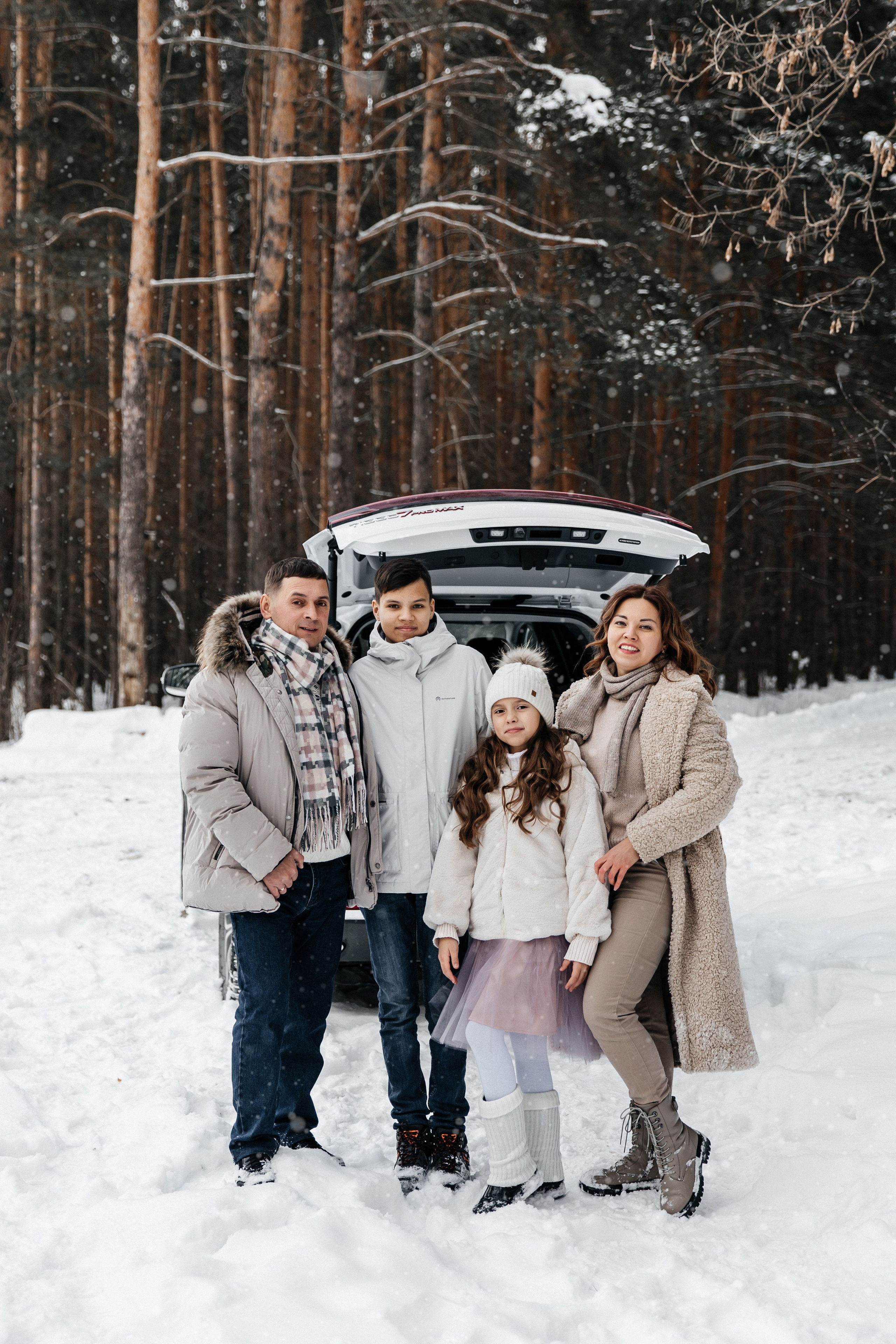 Зимняя прогулка. Свадебный и семейный фотограф у Уфе Евгения Сазонова