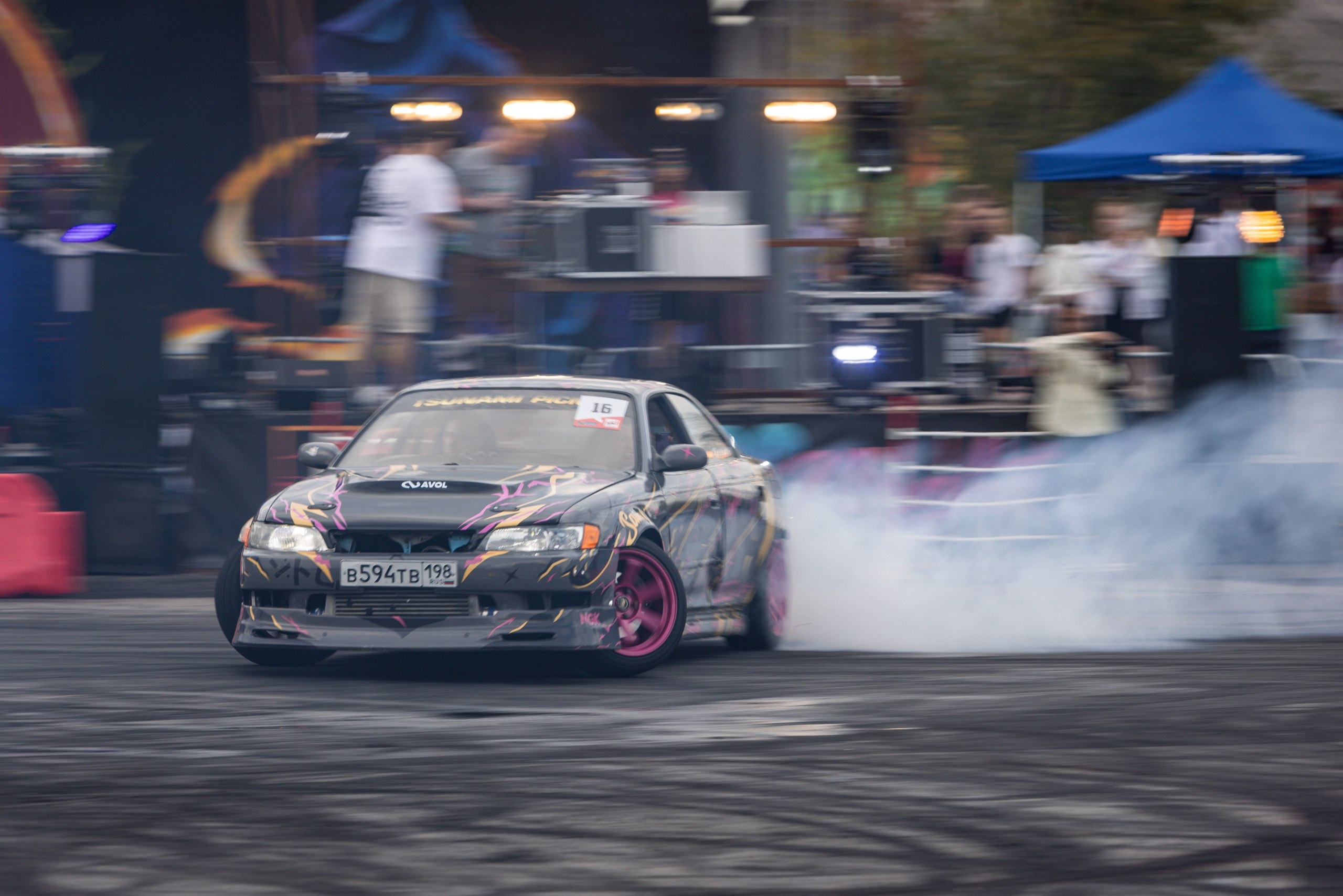 Turbo Night 2.0. Автомобильная фотография в Санкт-Петербурге