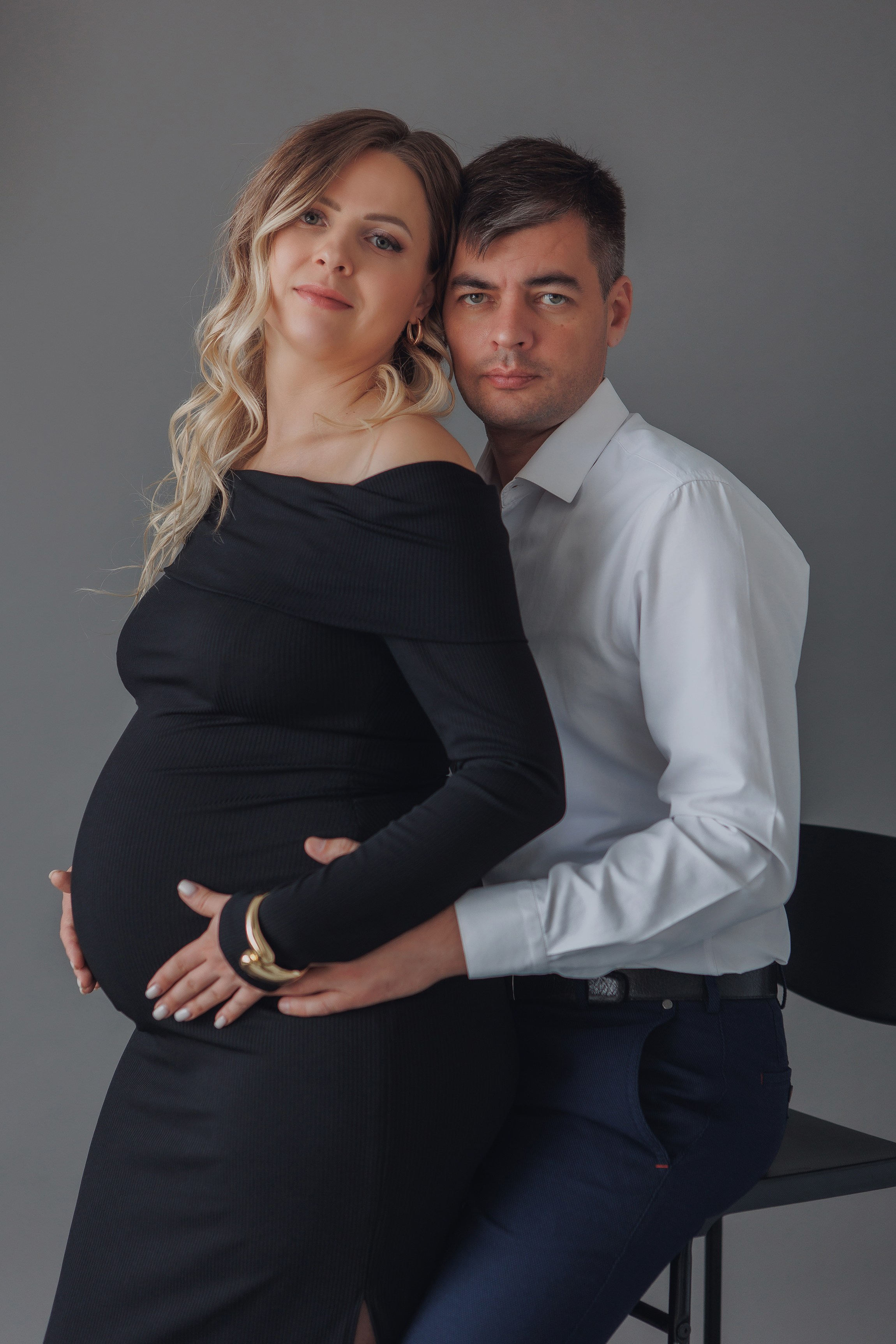 Фотосессия беременности в моей мини студии. Фотостудия СМУЗИ