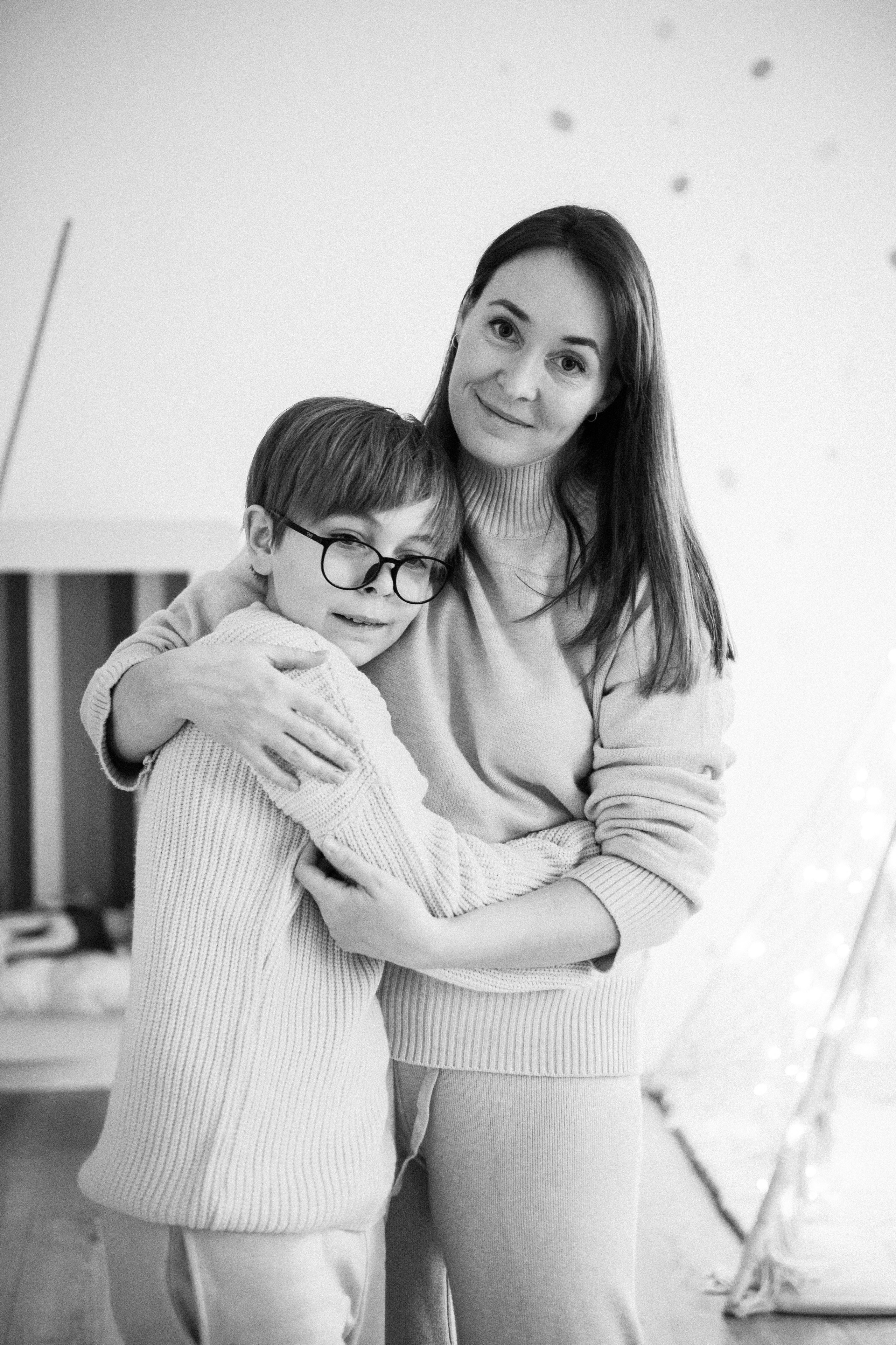 Новогодняя фотосъемка в студии. Семейный видеограф в Москве Элина Ладова