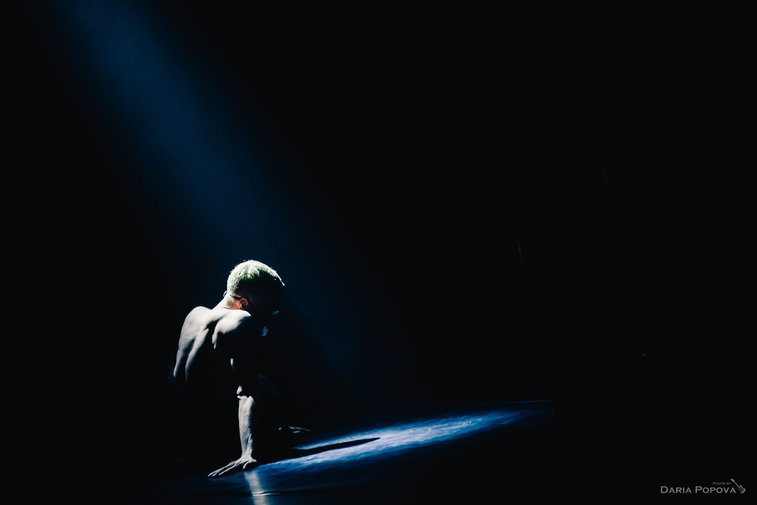 Спектакль «Имаго-ловушка». Художник по свету Максим Сергачев