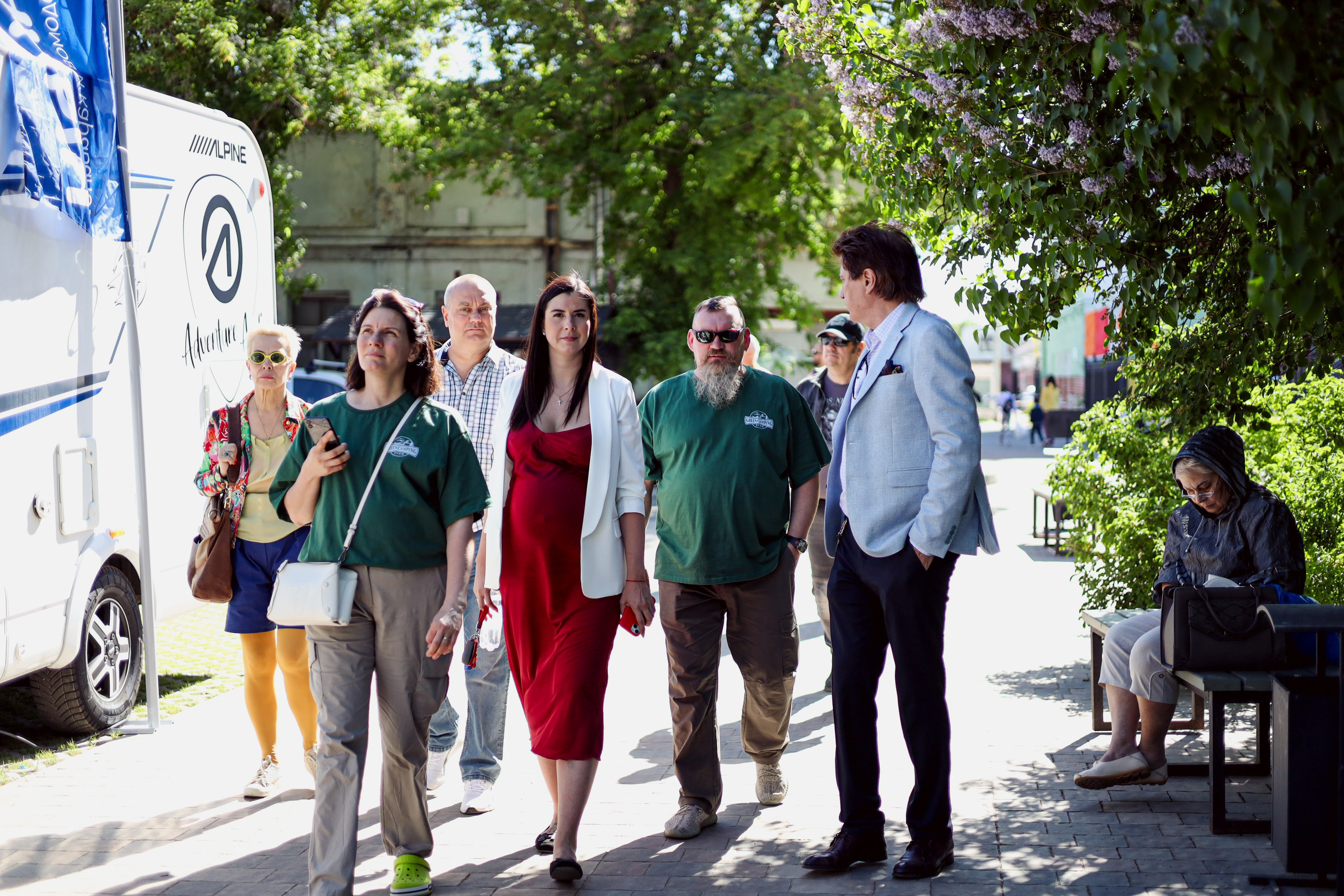 Кемпинг у Кремля. Фотограф Мария Лаенко