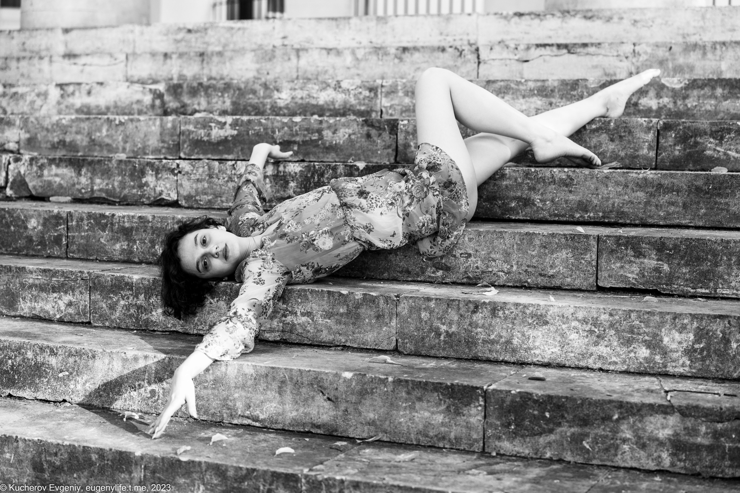 Настя в воде. Кучеров Евгений. Фотограф