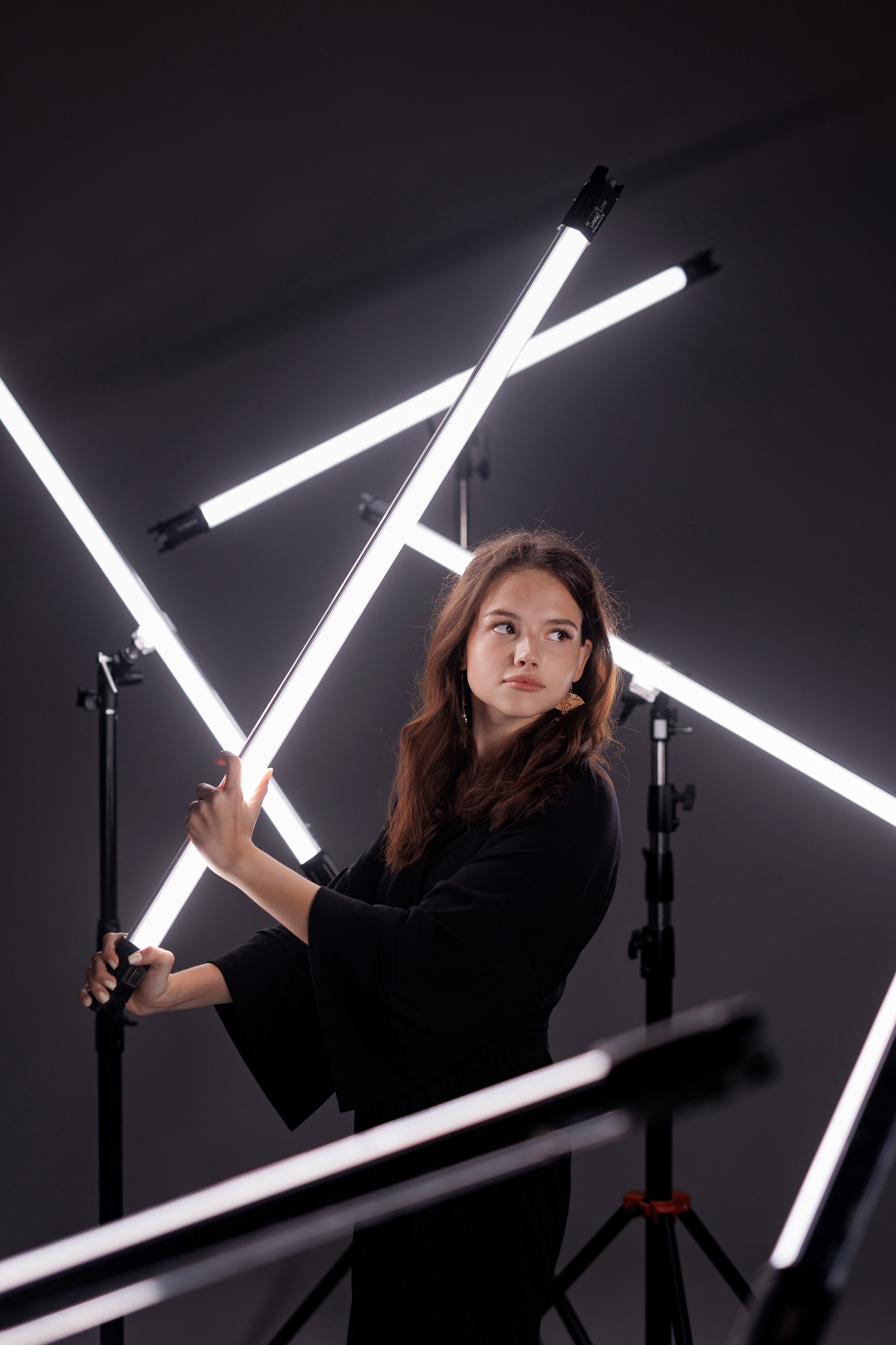 Неоновая съемка в студии Окла. Выпускные альбомы и фотокниги в Уфе и РБ