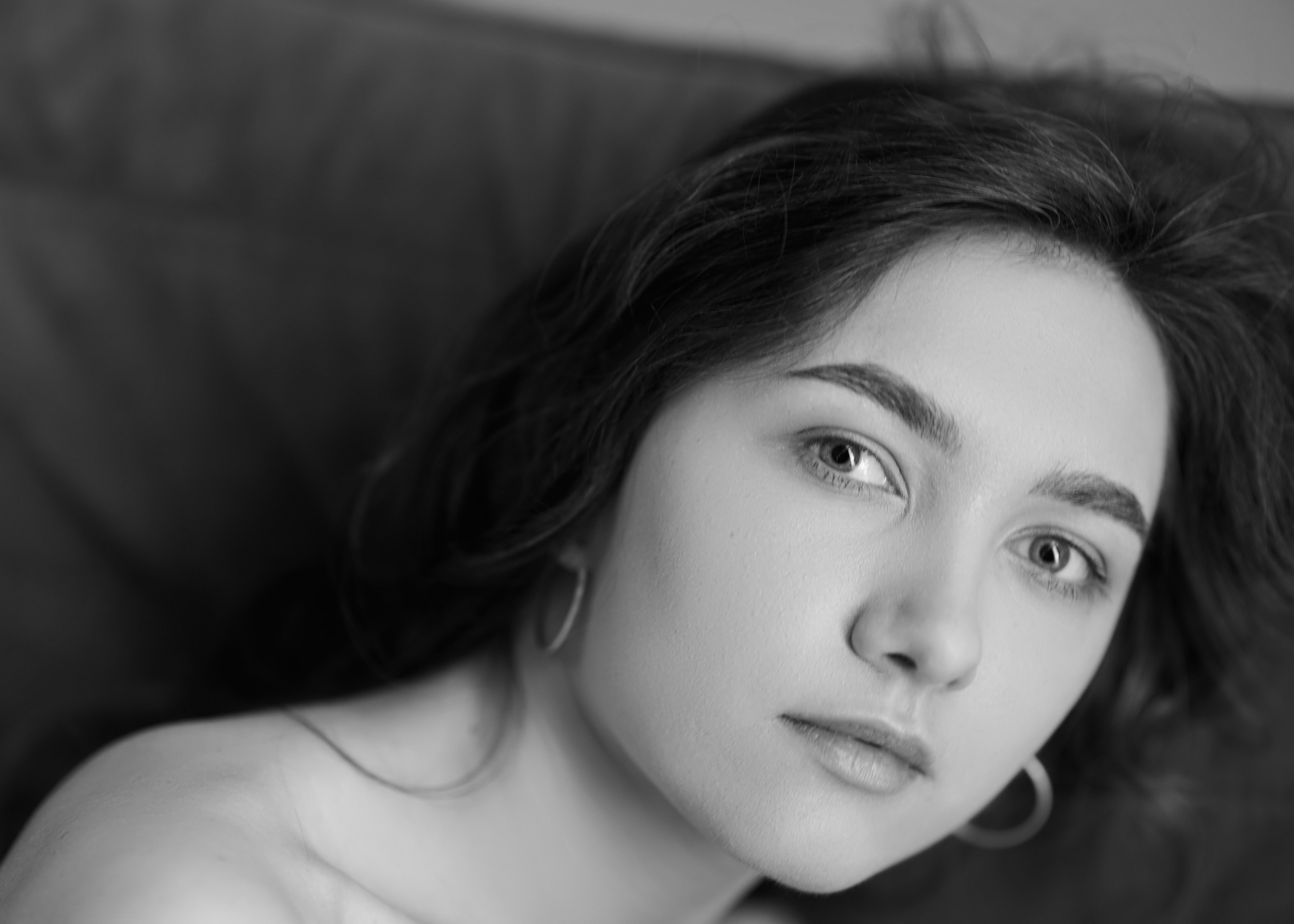 Черно-беля съемка для Александры