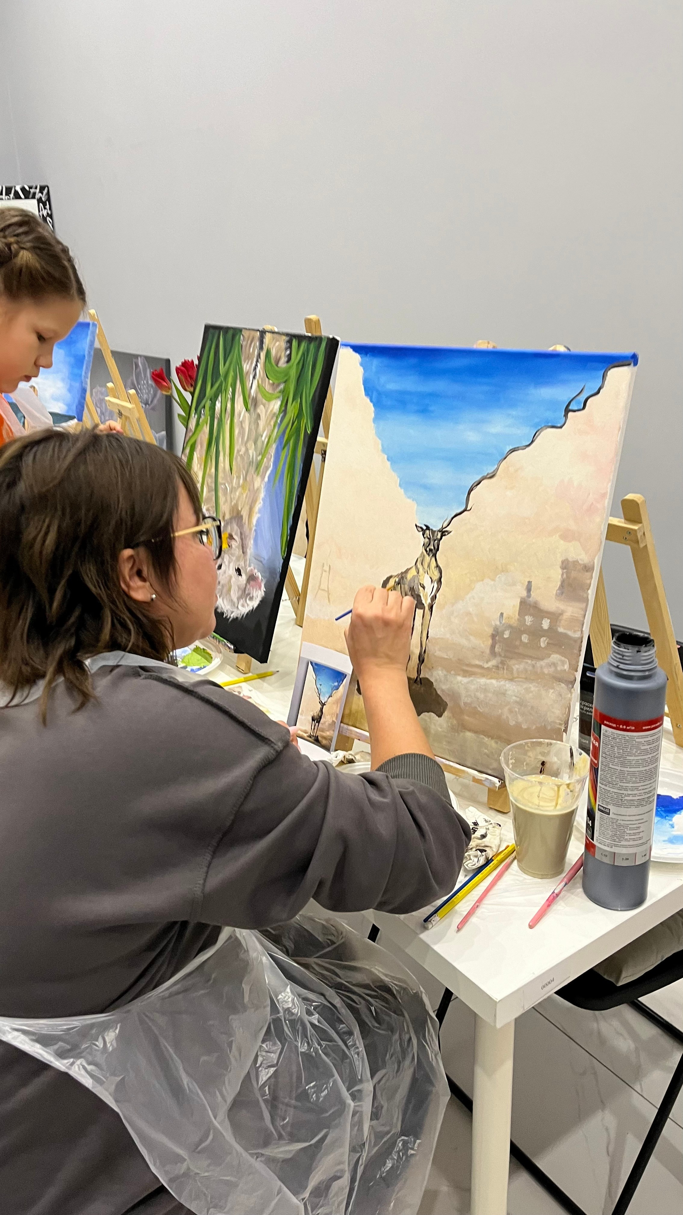 Мастер-класс. Живопись. Художник-преподаватель Диляра Хабибуллина