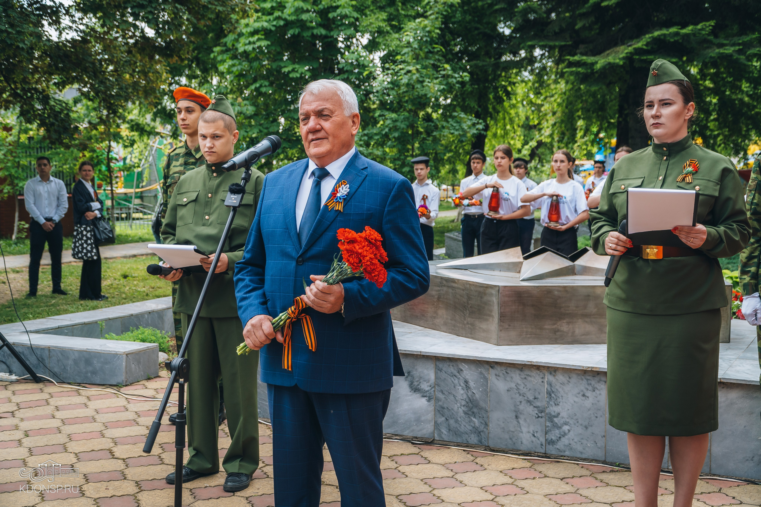 Гражданско — патриотическая акция — «Мы помним». Новотитаровский Дом культуры
