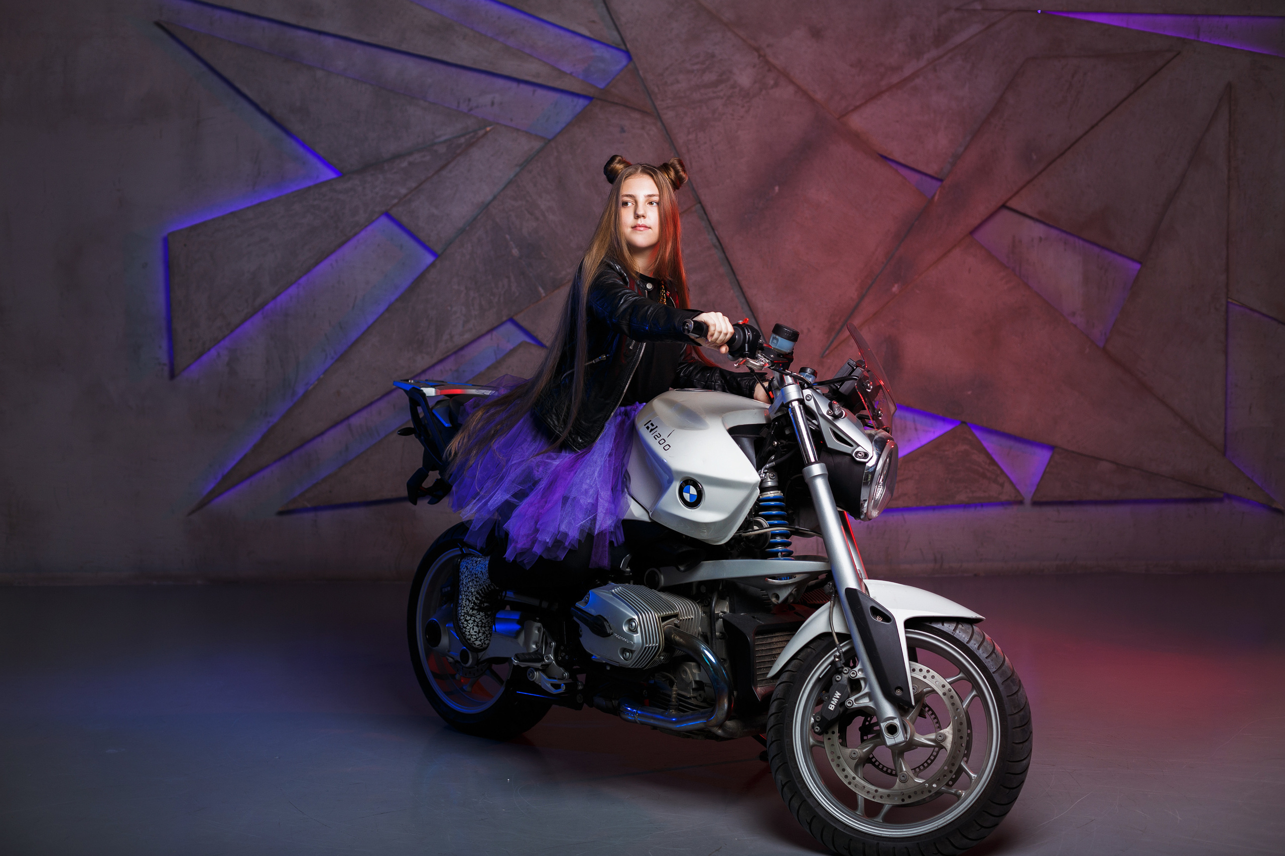 Фотопроект "Бунтарь и Бунтарка на мото"