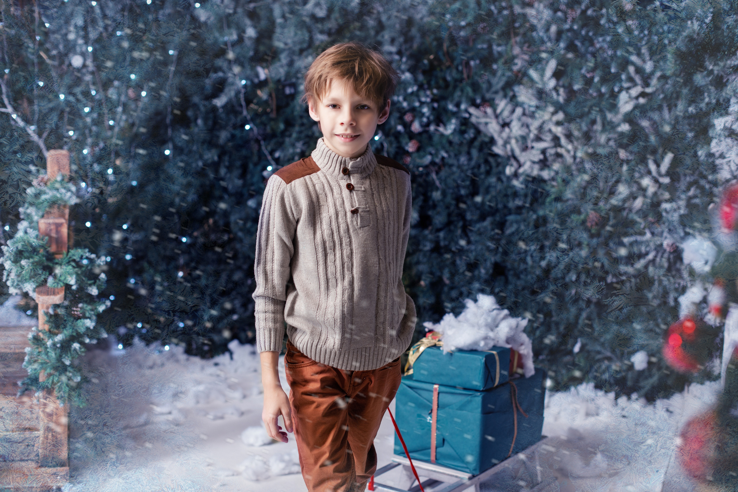 Фотопроект "Снежный Новый год" м.Обводный канал