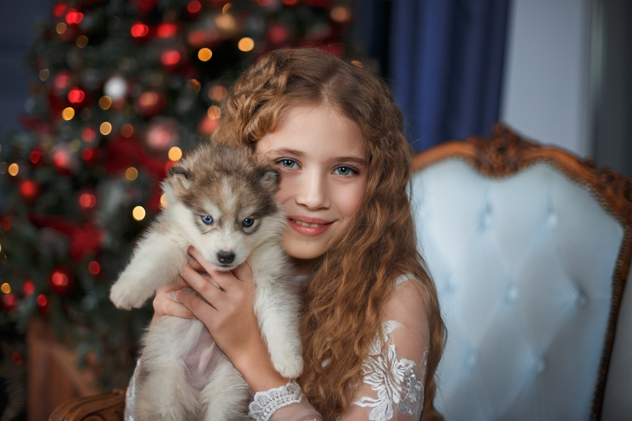 Фотопроект "Хаски" с Татьяной