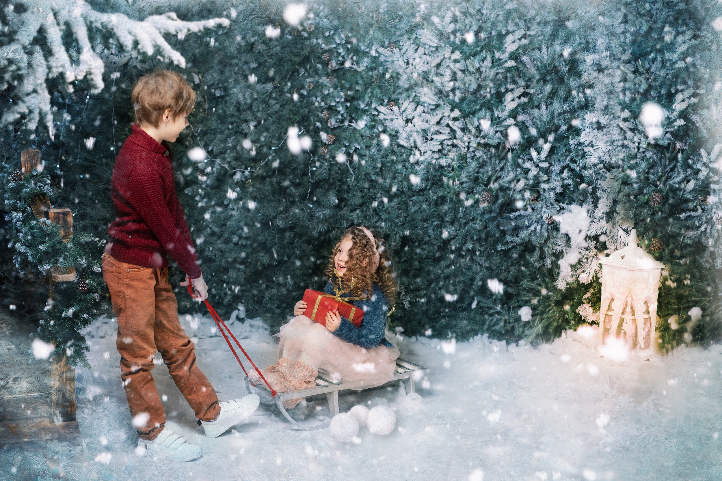 Фотопроект "Снежный Новый год" м.Обводный канал