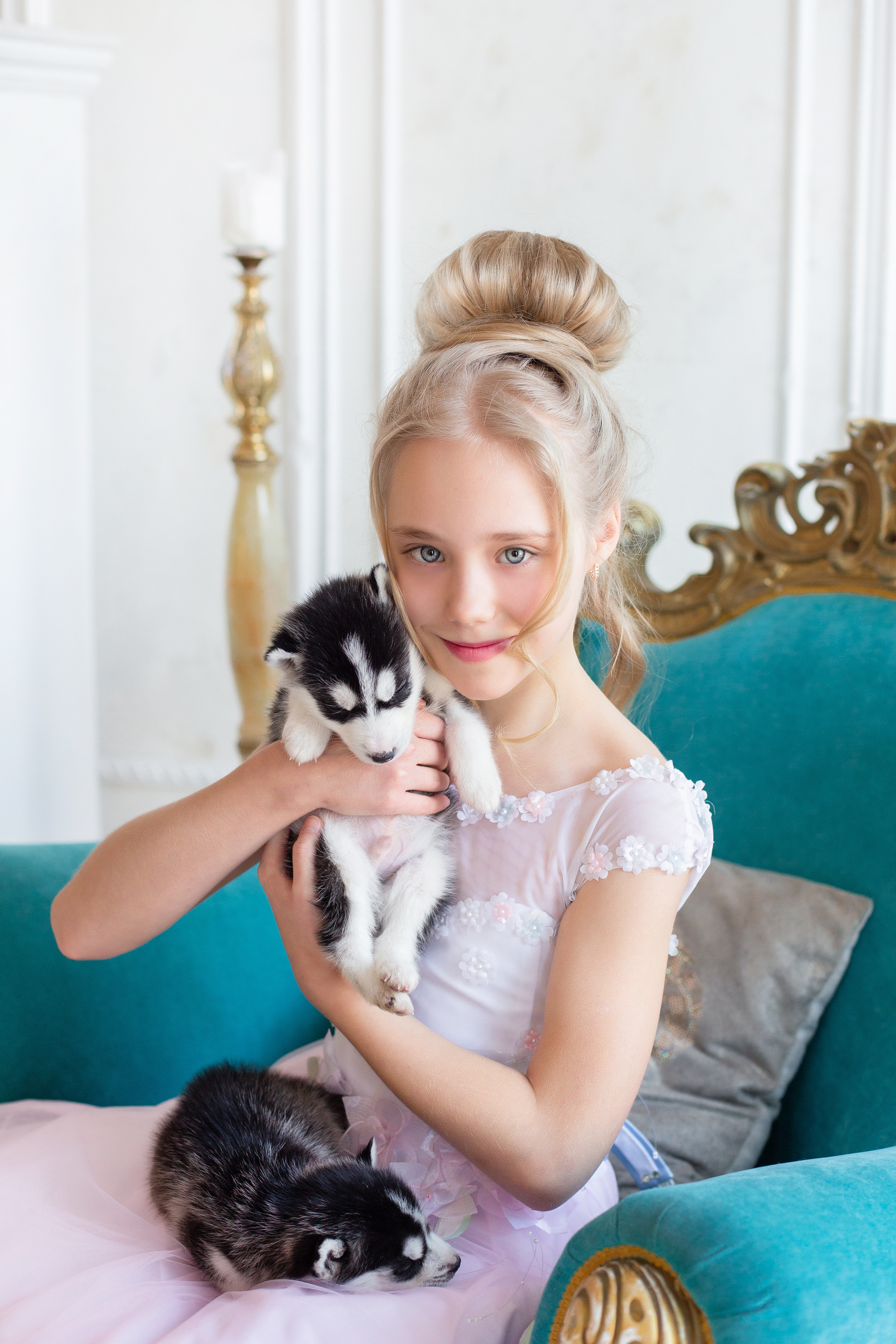 Фотопроект "Хаски" с Татьяной