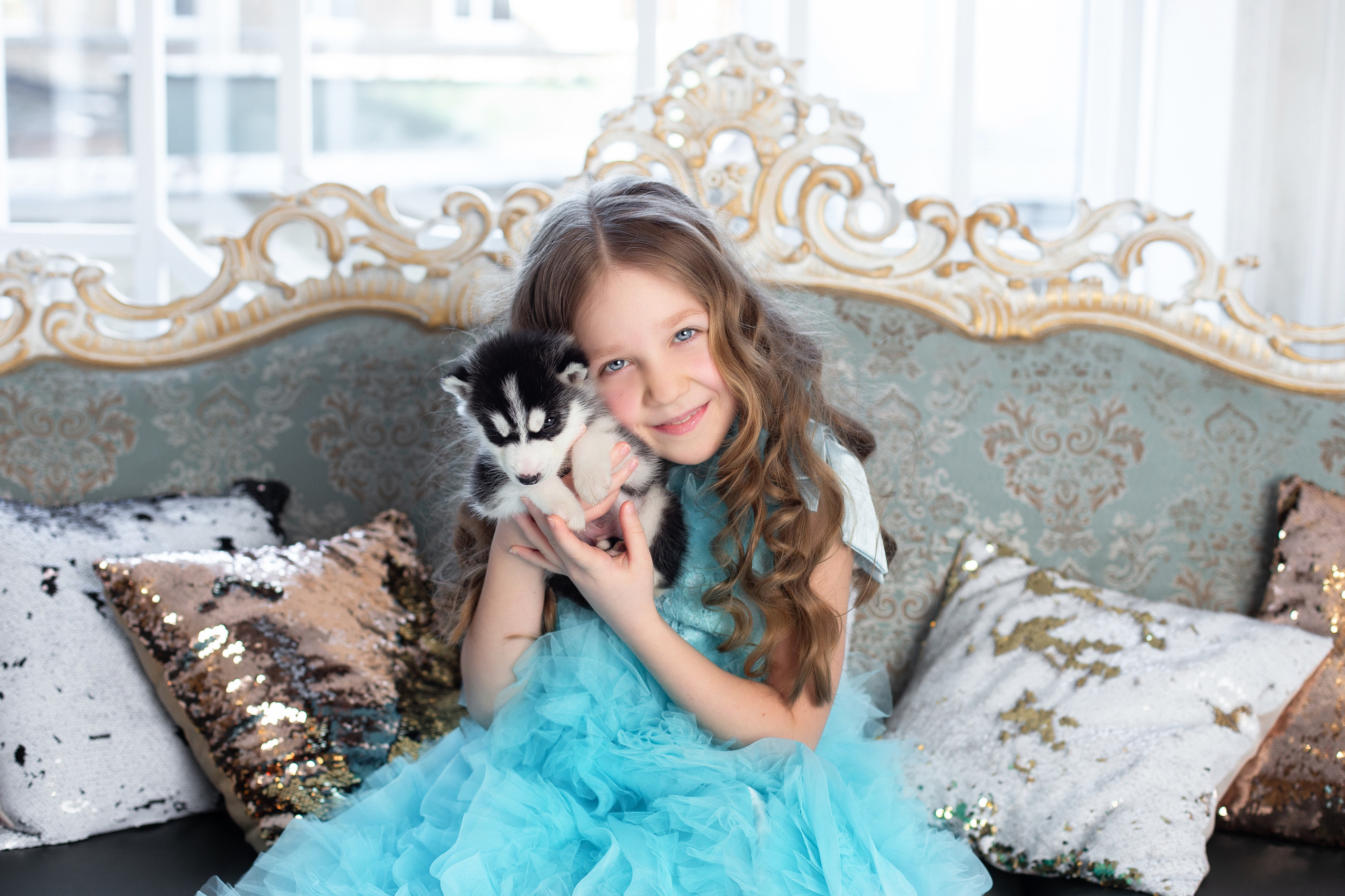 Фотопроект "Хаски" с Татьяной