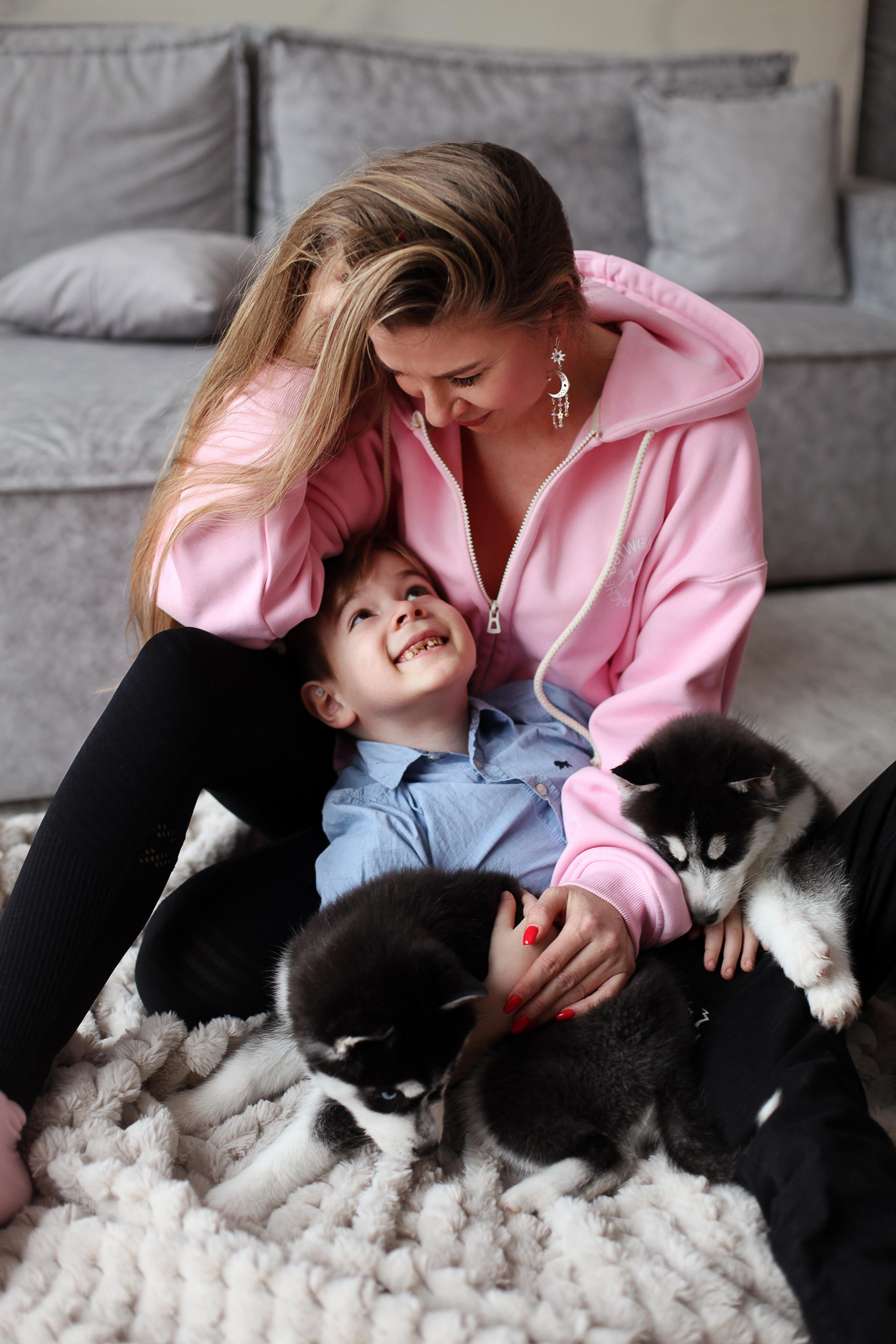 Фотопроект "Хаски" с Татьяной