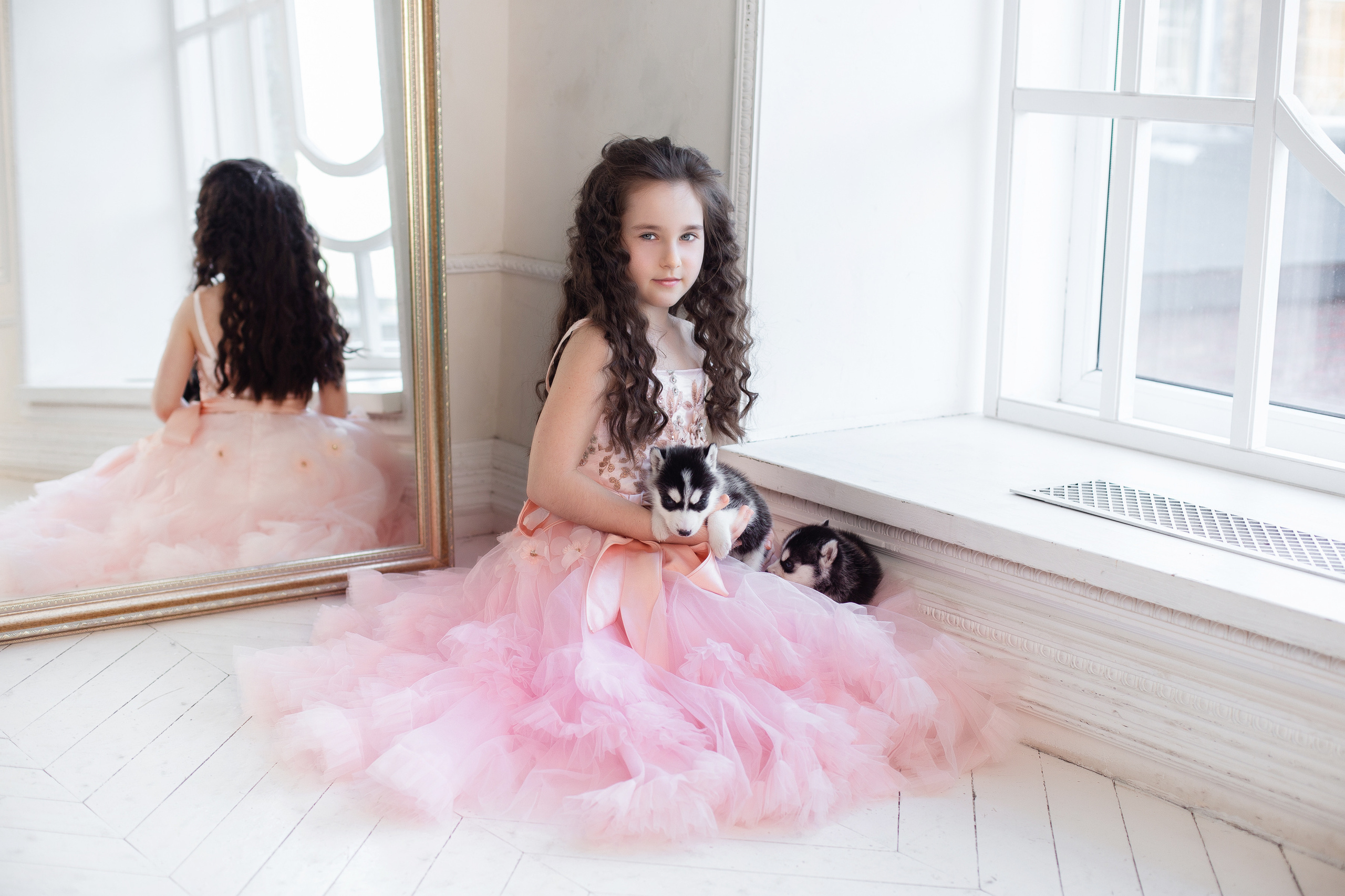 Фотопроект "Хаски" с Татьяной